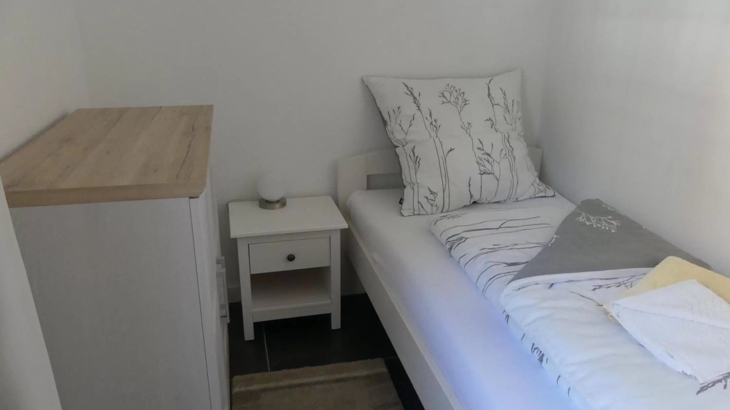 Bed in Hotel Zum Böhmegrund