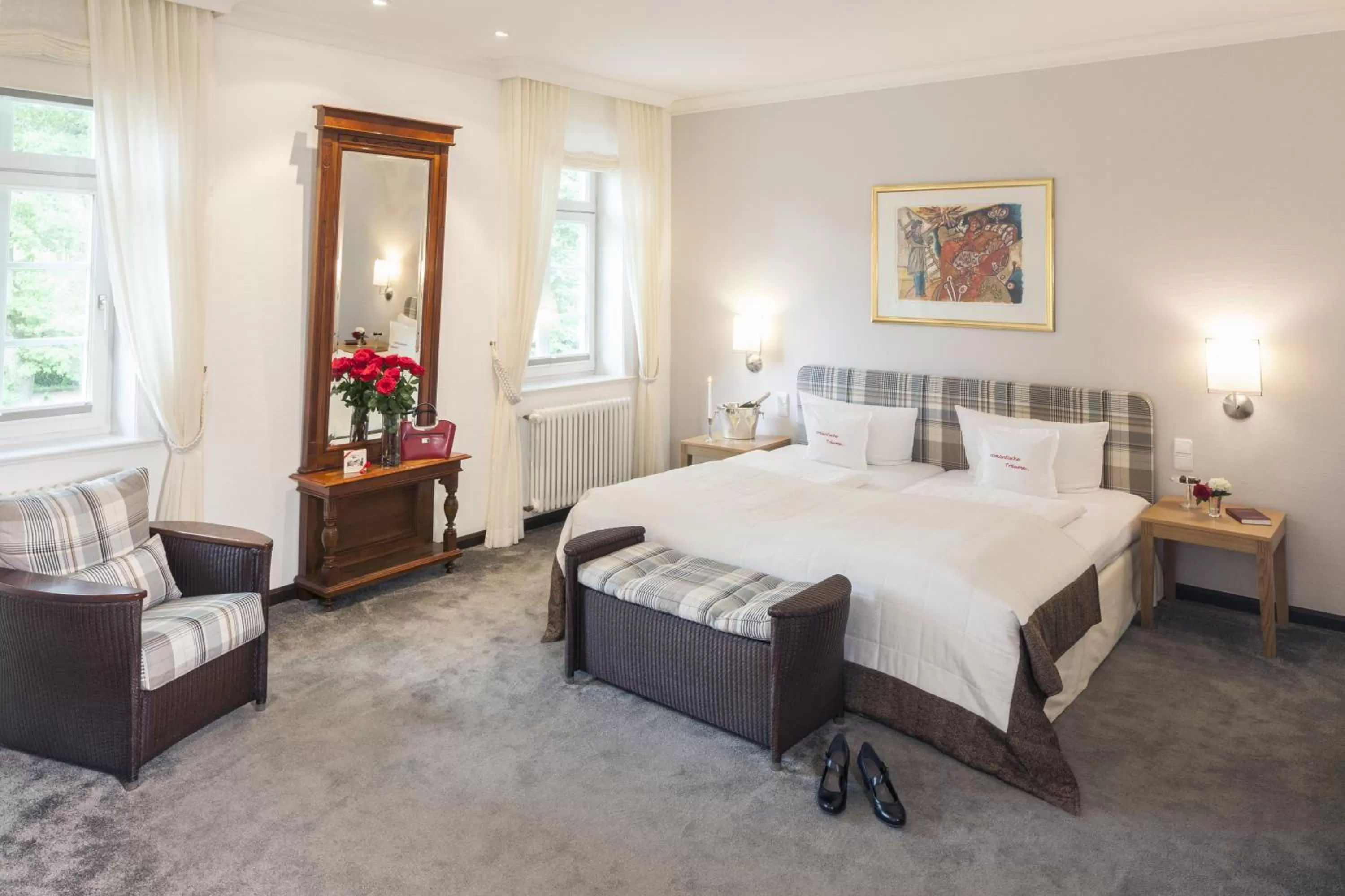 Bedroom in Niemeyers Romantik Posthotel