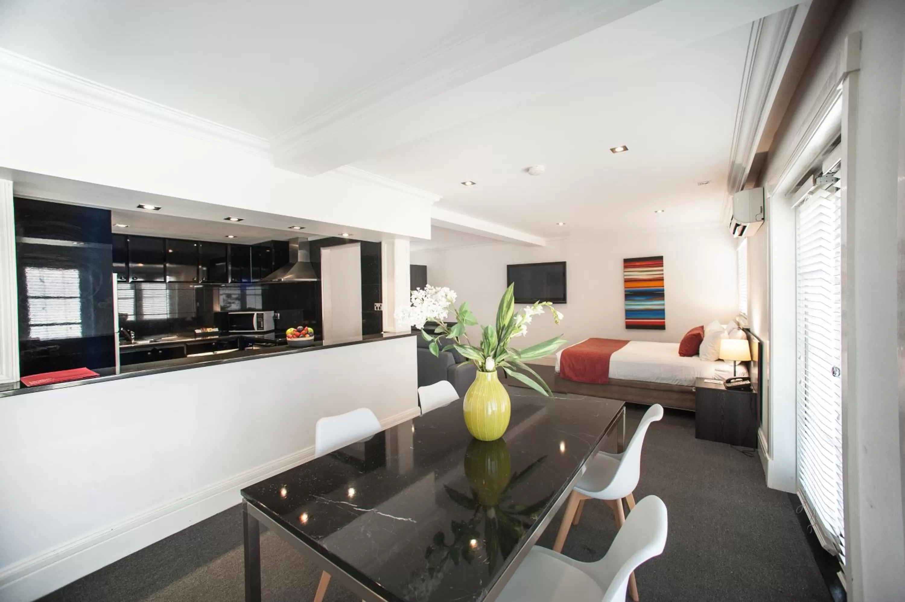 Photo of the whole room, Bed in Ramada Hotel & Suites by Wyndham Cabramatta