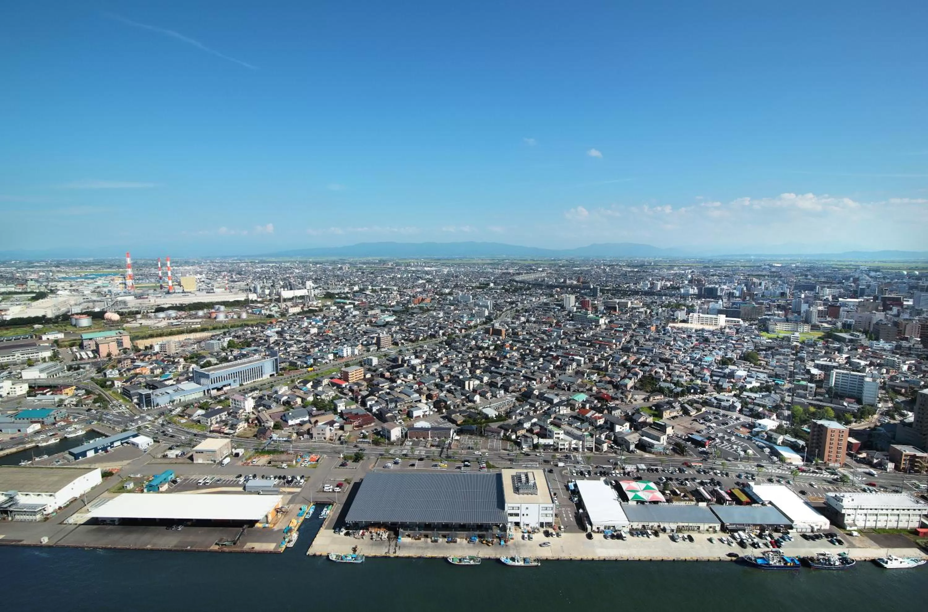 City view in Hotel Nikko Niigata