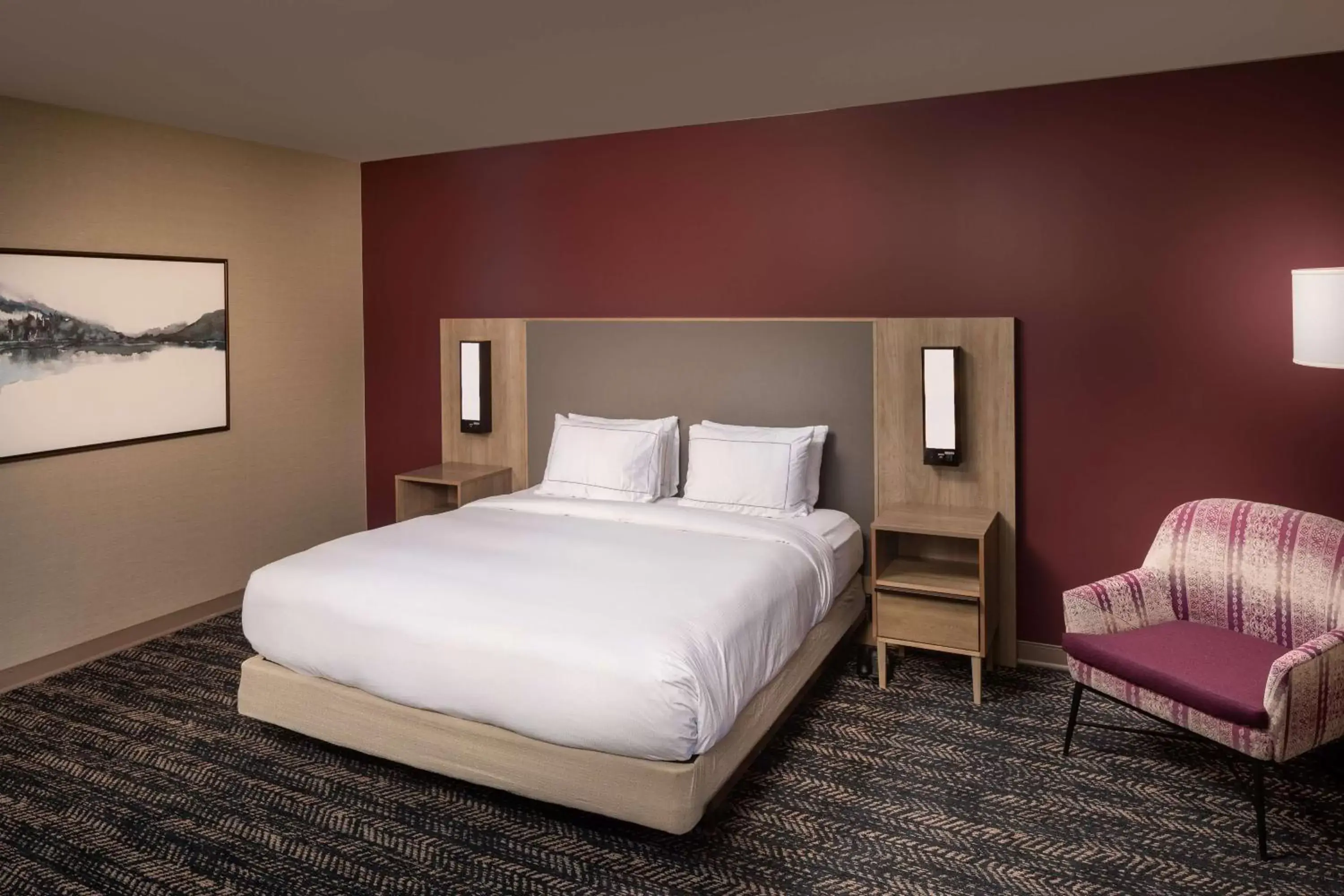 King Room with Mobility Accessible Tub in Hilton Asheville Biltmore Park King Room with Mobility Accessible Tub in Hilton Asheville Biltmore Park