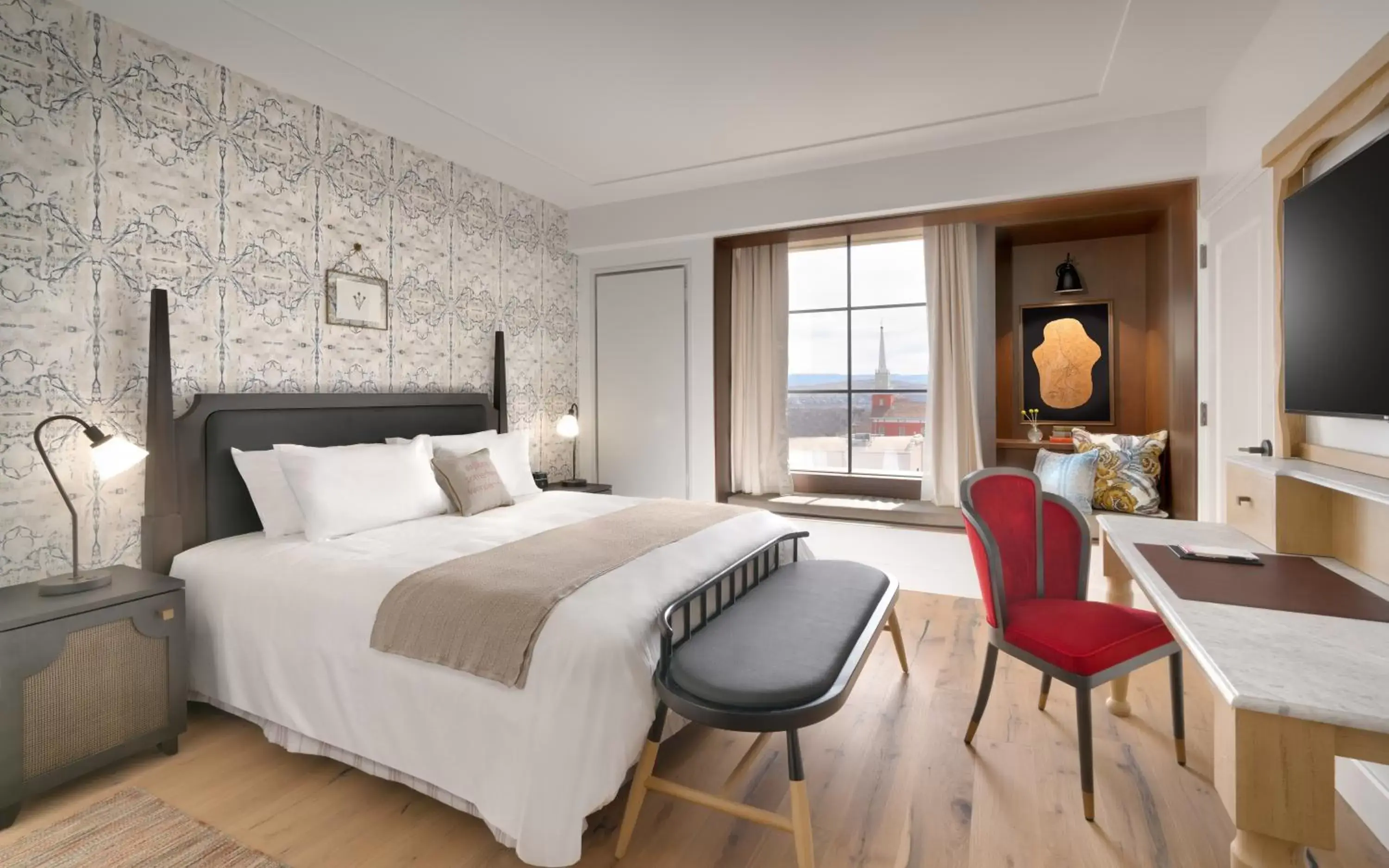 Guest room, 1 King, City view in The Advenire, Autograph Collection Guest room, 1 King, City view in The Advenire, Autograph Collection