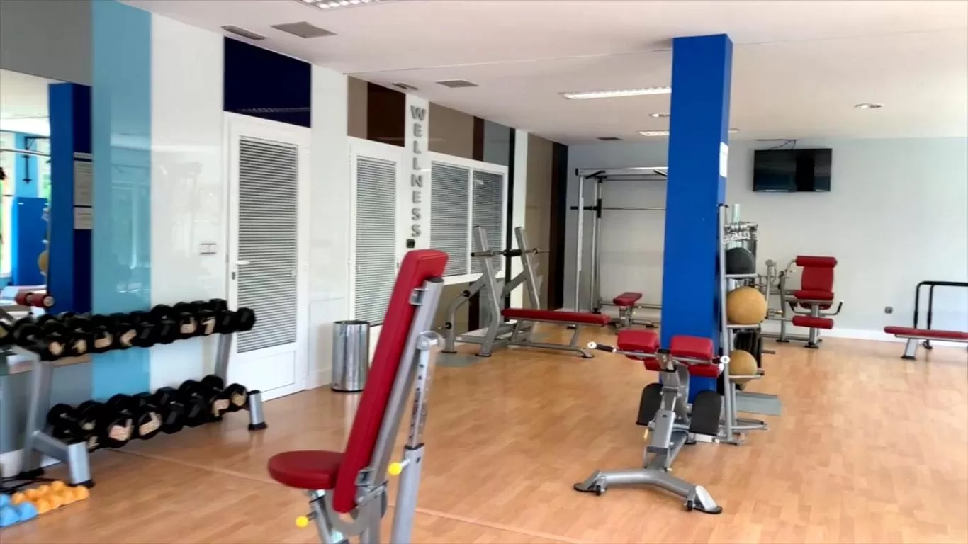 Fitness centre/facilities in Hotel Lasa Sport