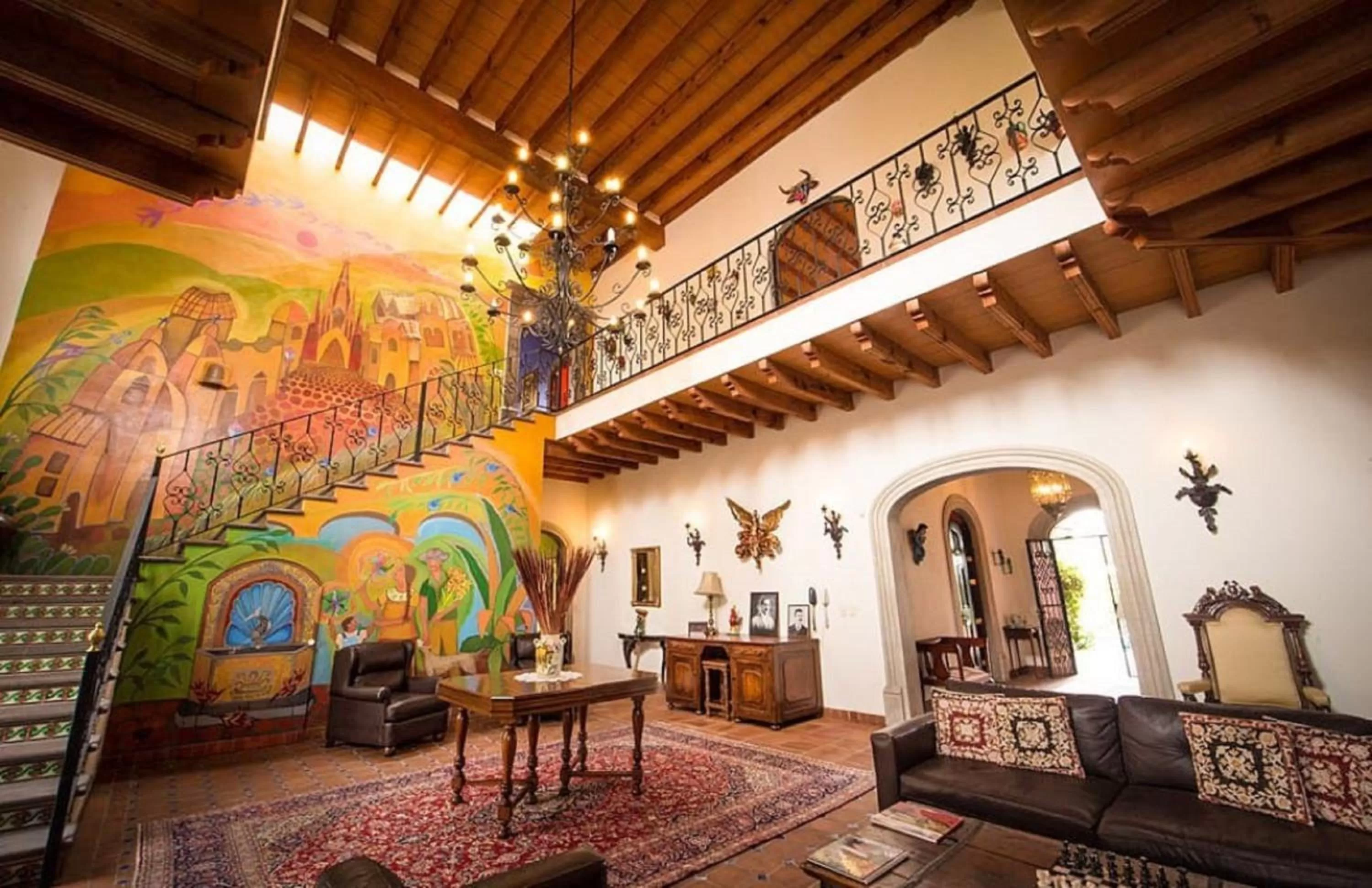 Living room in Casa Don Pascual Hotel Boutique Sweet Home