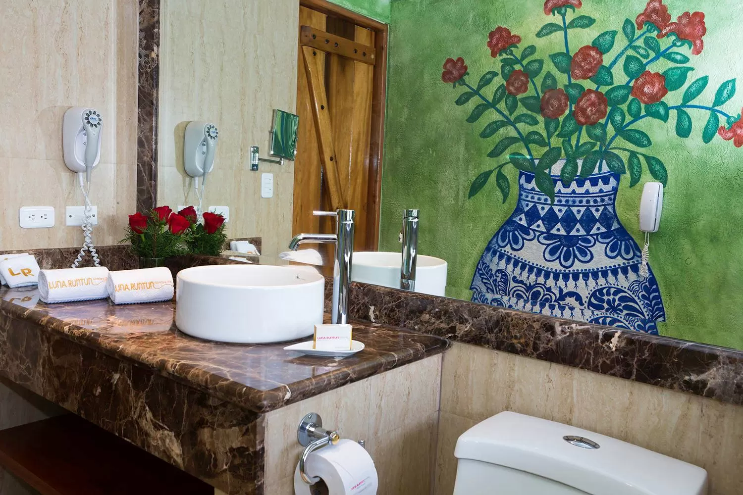 Toilet, Bathroom in Luna Volcán, Adventure SPA