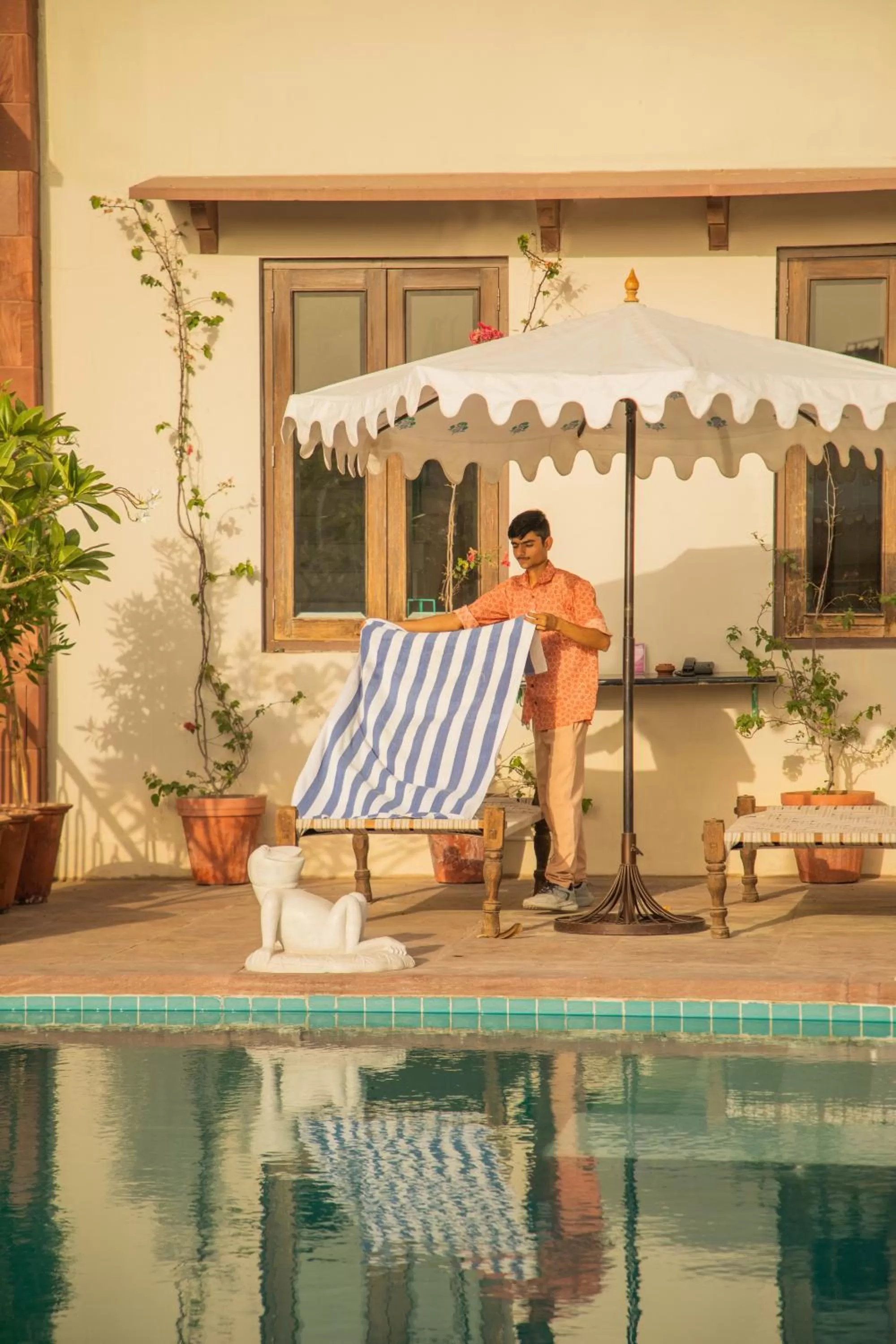 Swimming pool in Daspan House