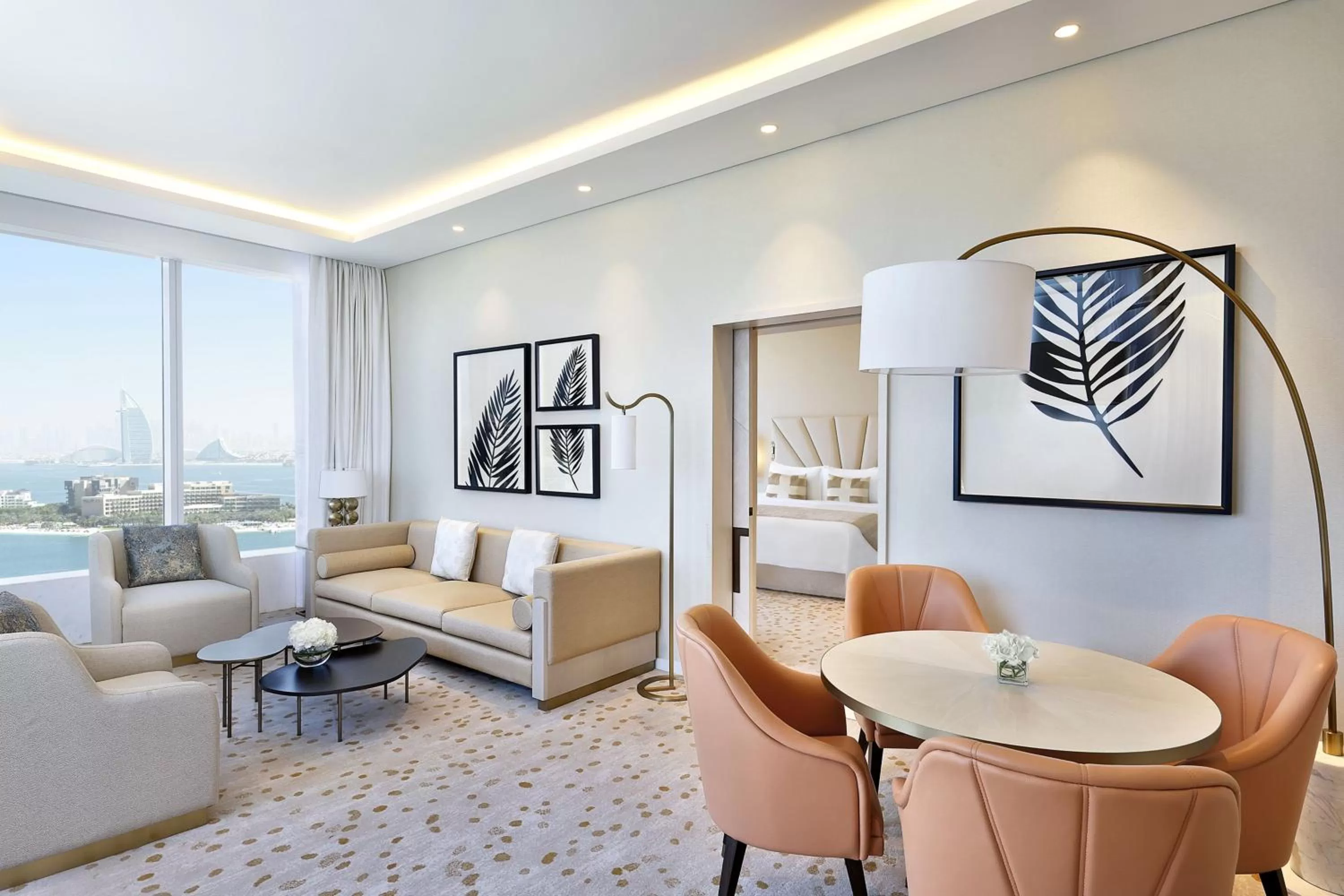 Living room in The St. Regis Dubai, The Palm
