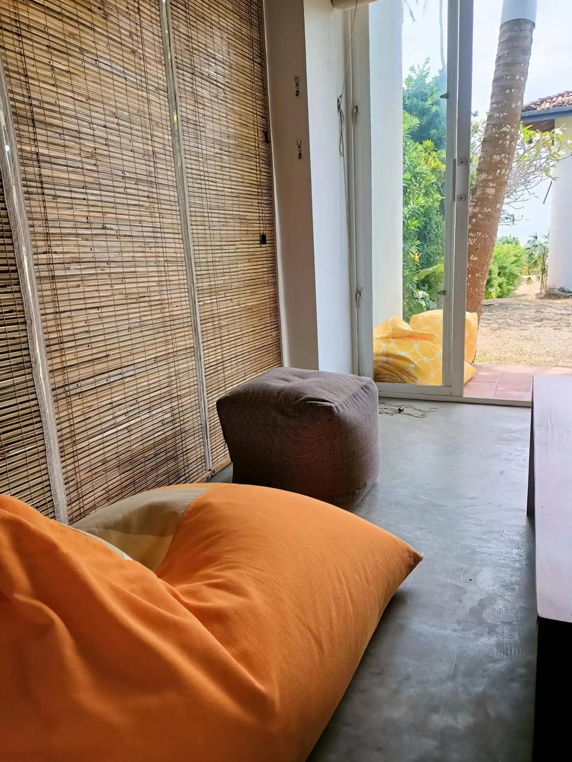 Seating Area in Sānti Beach House with pool & beach