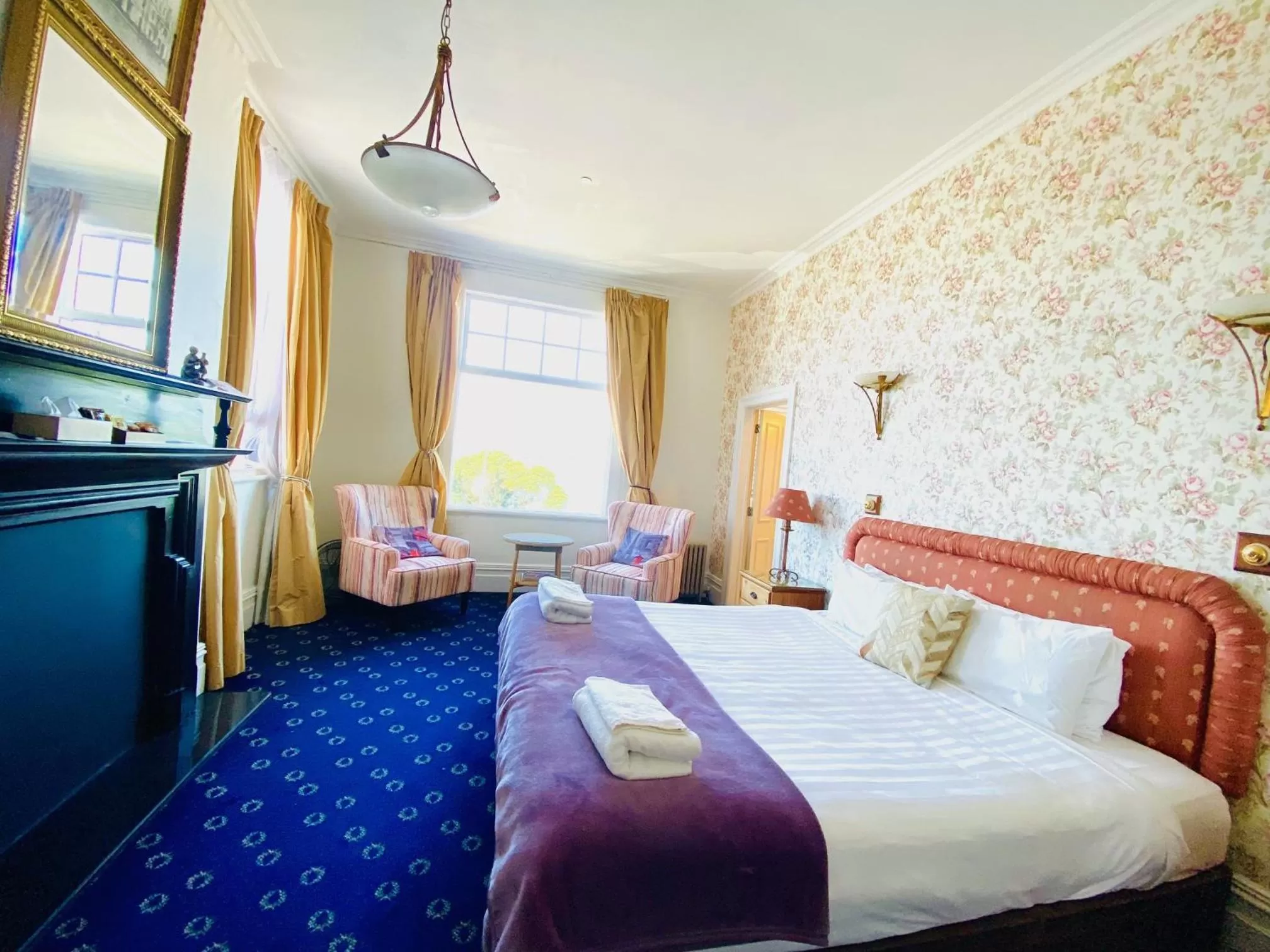 Bed in The Esplanade Hotel