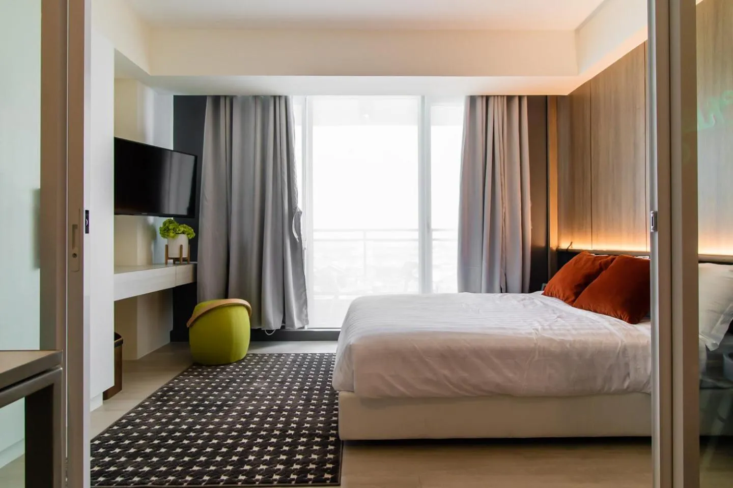 Bed in Azure Urban Beach Resort Manila by Radlett