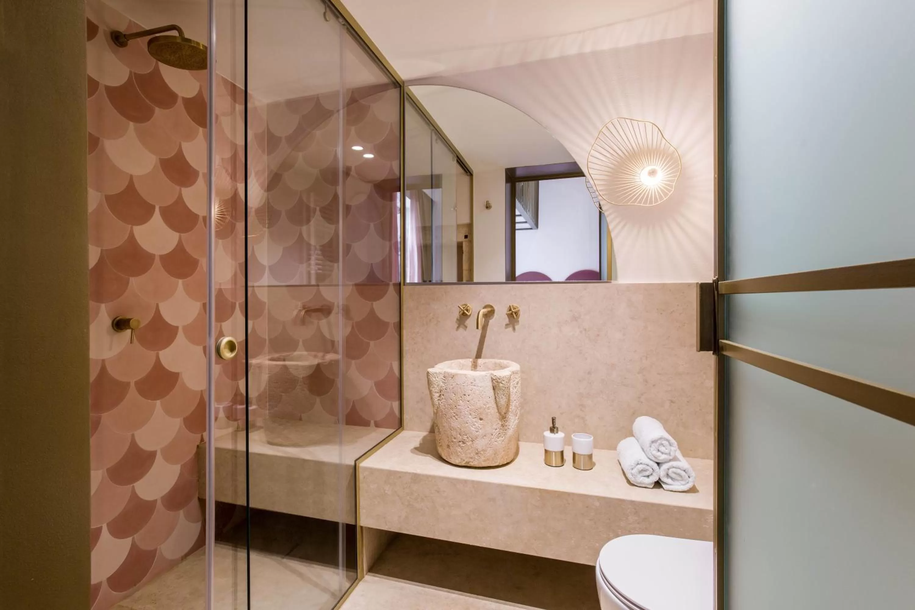 Bathroom in Neratze Hammam Suites