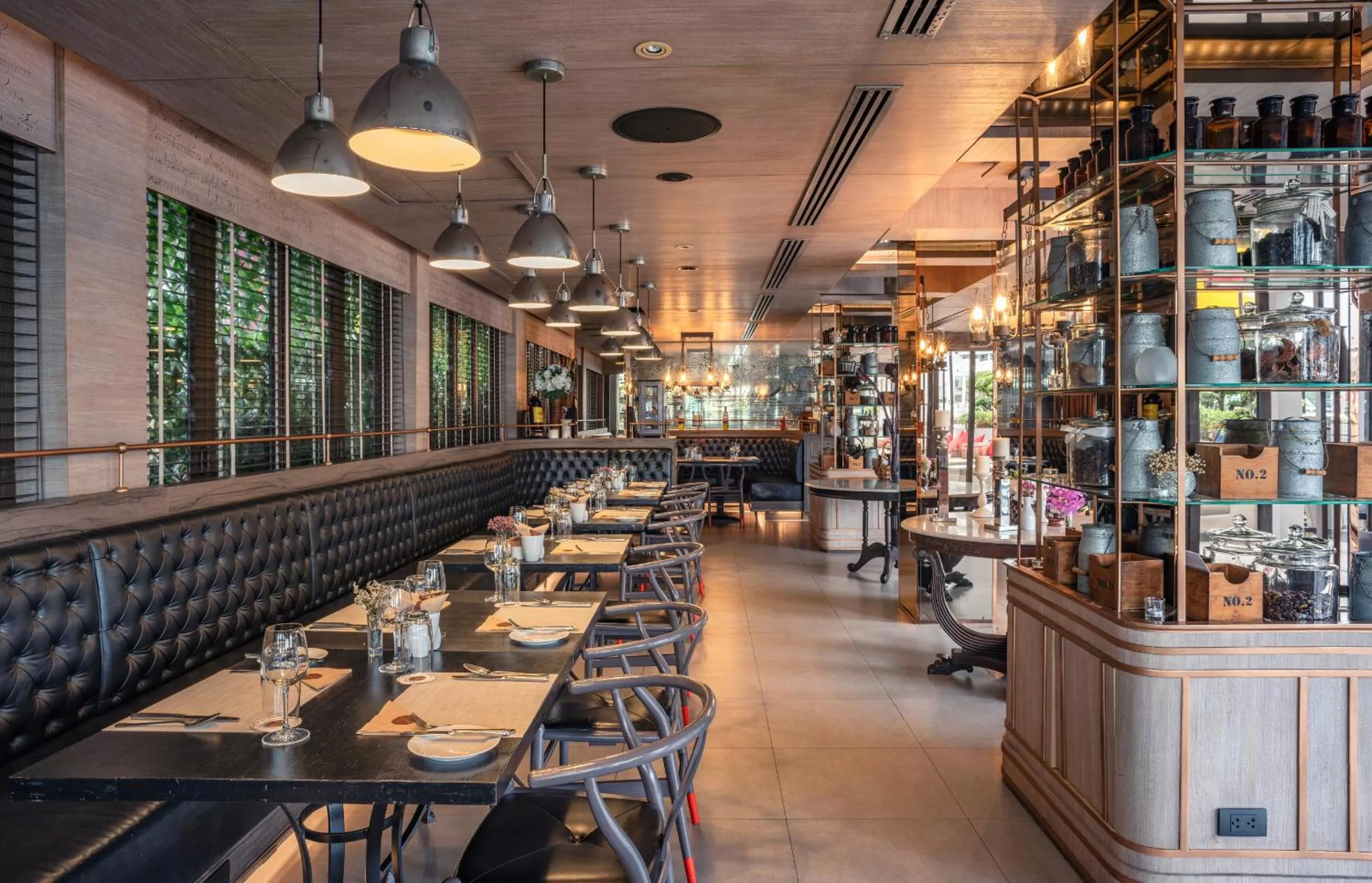 Restaurant/places to eat in Riva Surya Bangkok