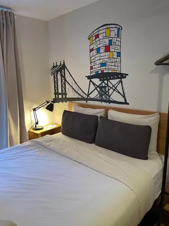 Bed in Chelsea Rooms NYC