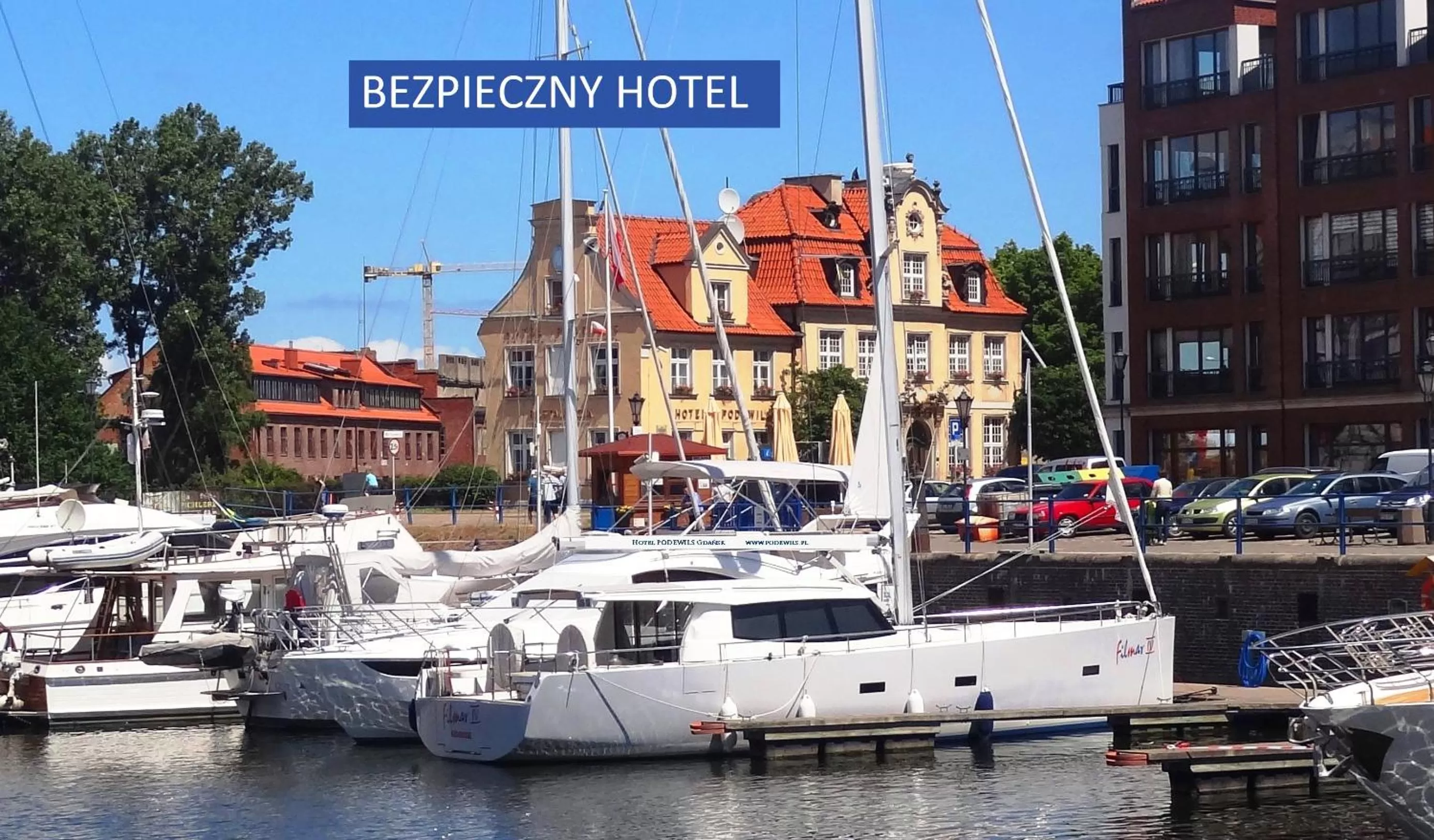 Property building in Podewils Old Town Gdansk