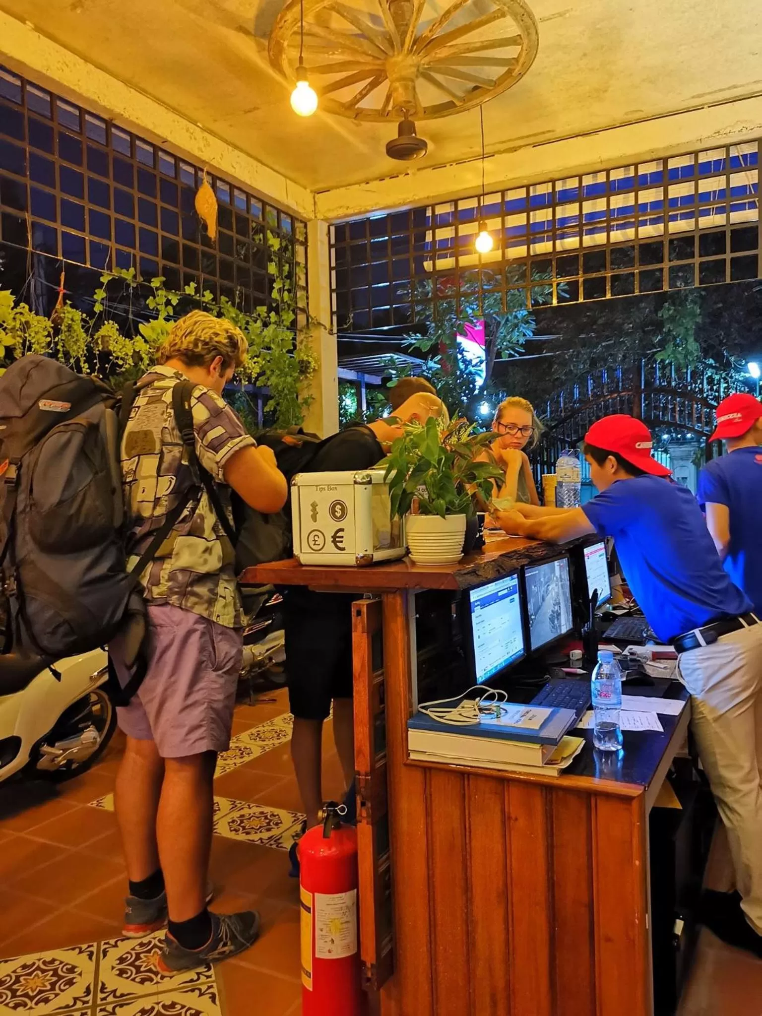 Staff in Poolside Villa