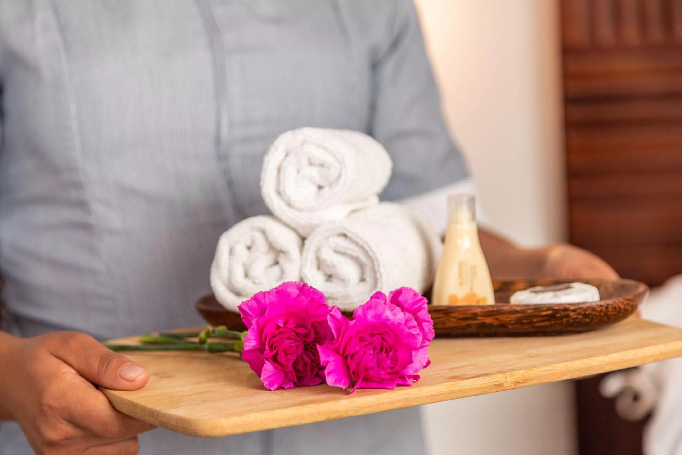 towels in Plaza Chapala Hotel