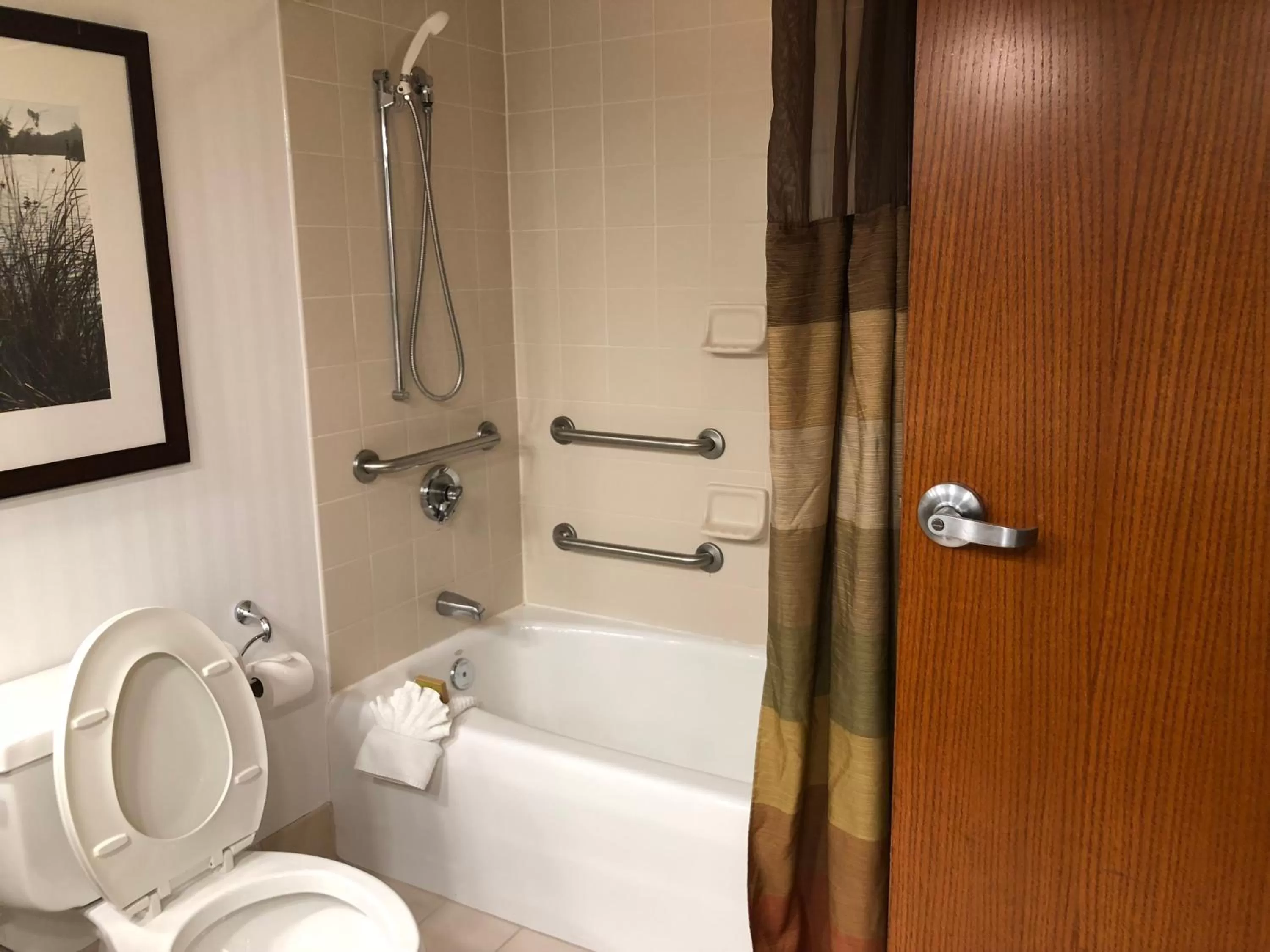 Bathroom in Wyndham Garden Buffalo Downtown