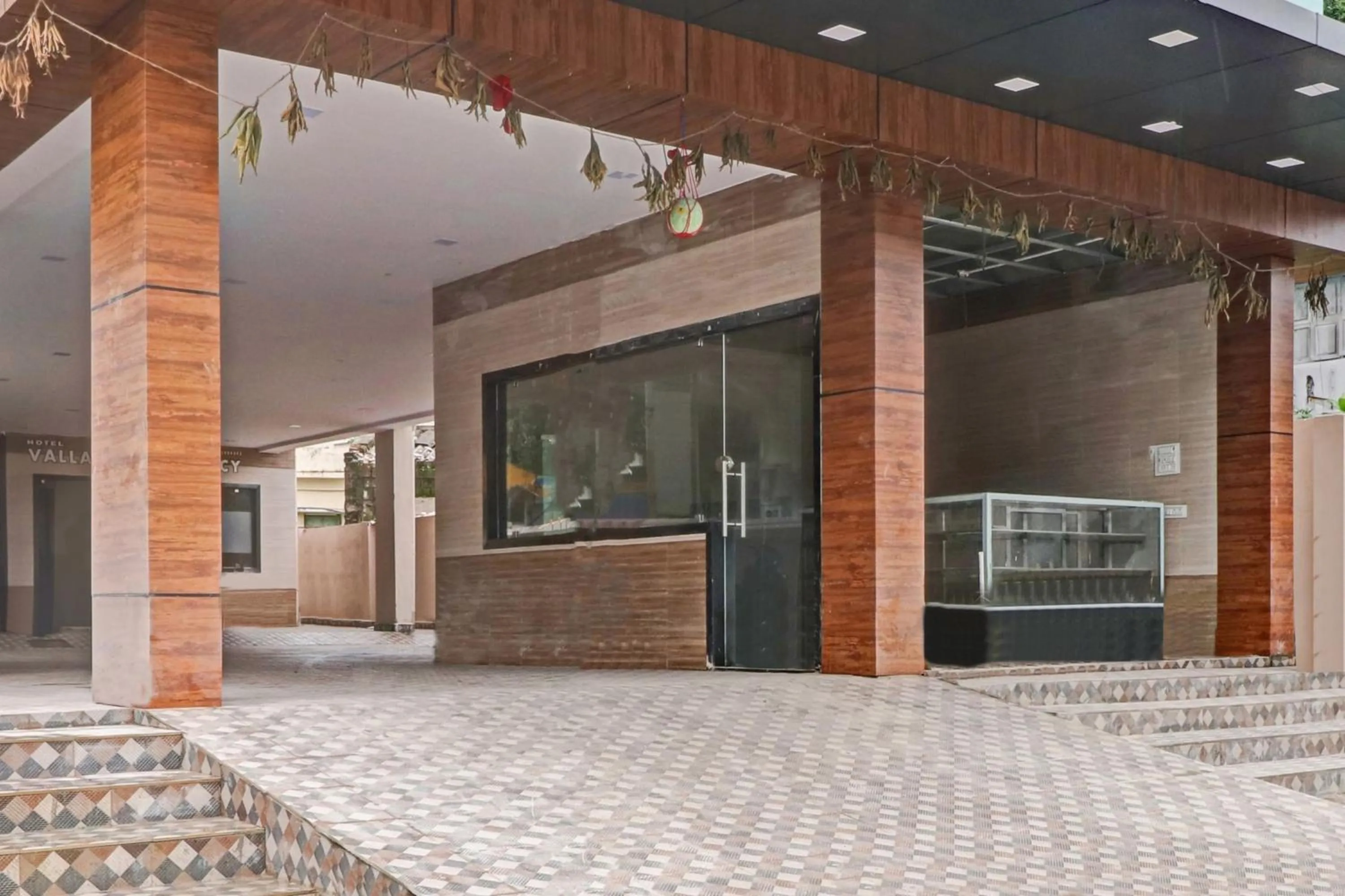 Facade/entrance in Hotel Vallabha Residency