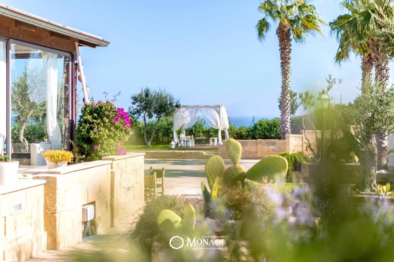 Patio in Masseria dei Monaci