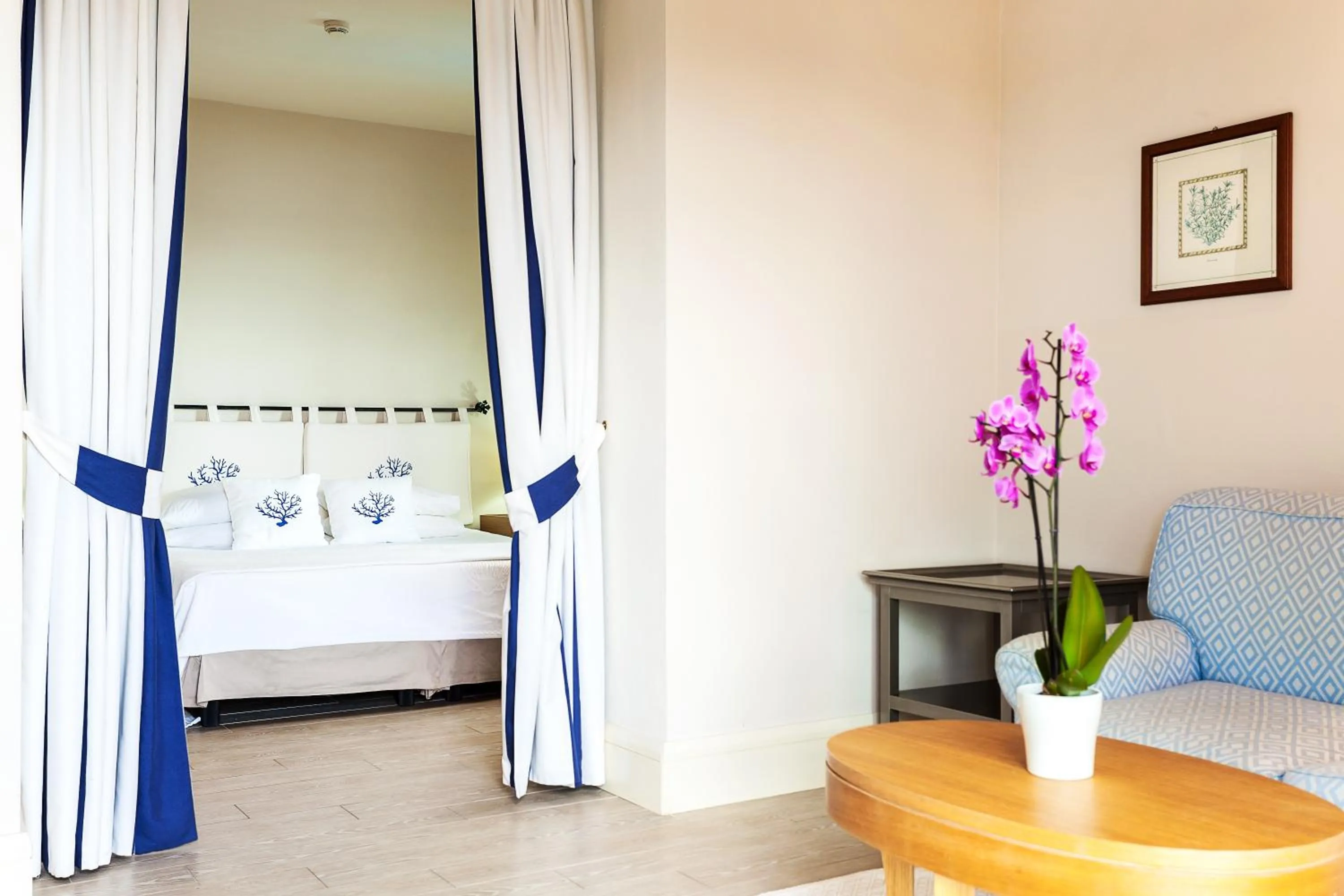 Decorative detail, Bed in Hotel Villa Margherita