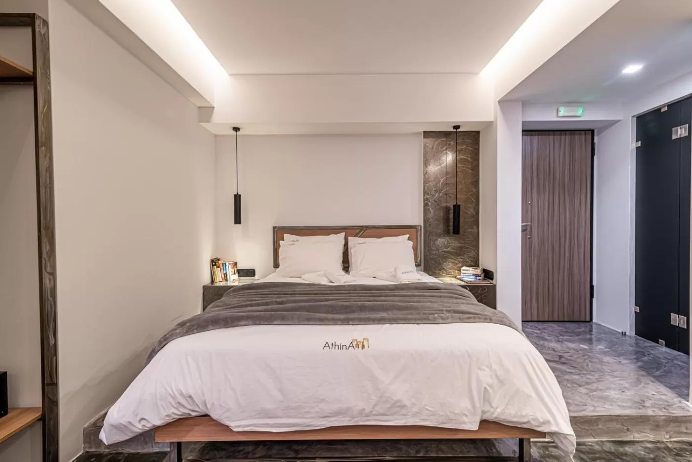 Bedroom, Bed in AthinA STREETAPARTMENTS