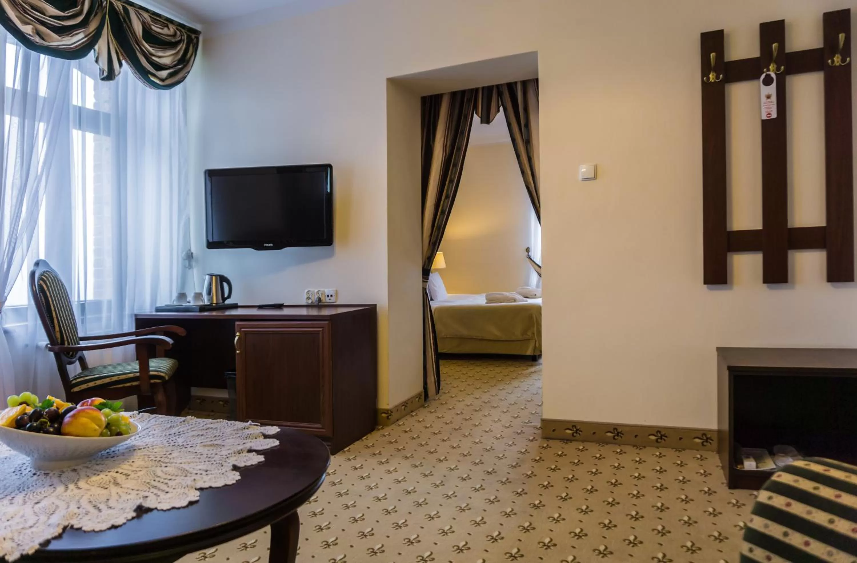 Decorative detail, TV/Entertainment Center in Zamek Gniew - Pałac Marysieńki