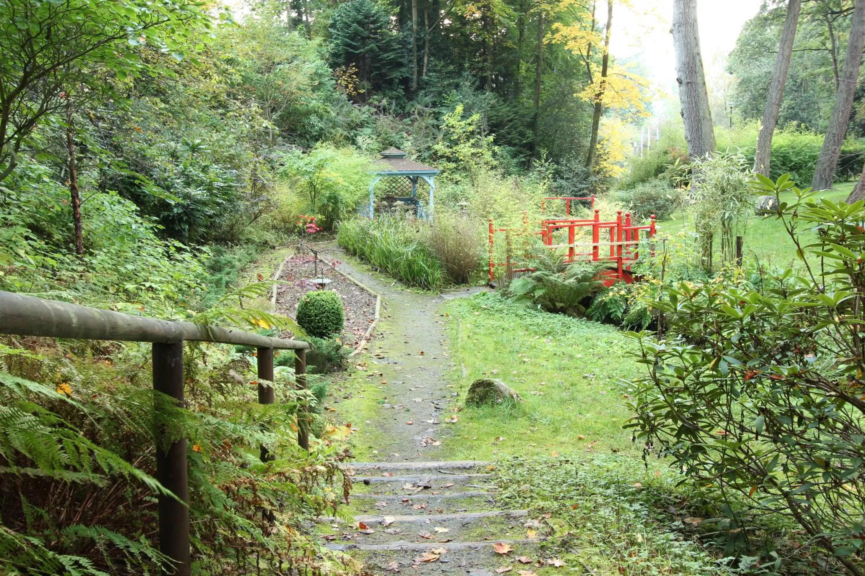 Garden in The Atholl Palace