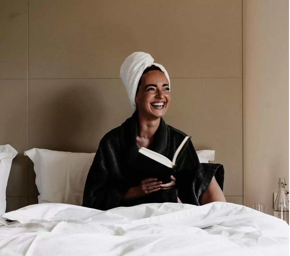 Bedroom, Bed in Powerscourt Springs Health Farm