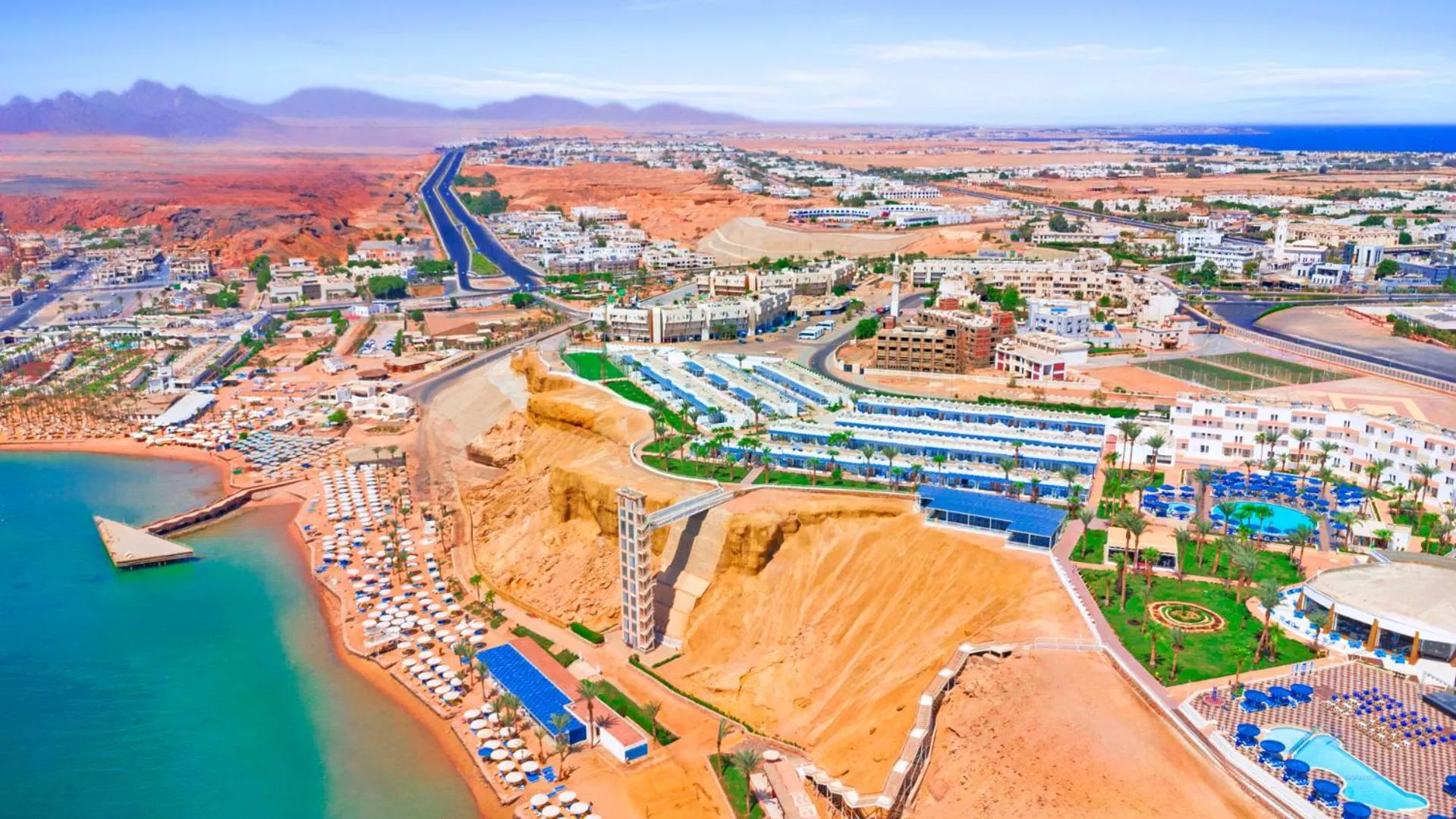 Bird's eye view in Albatros Sharm Resort - By Pickalbatros
