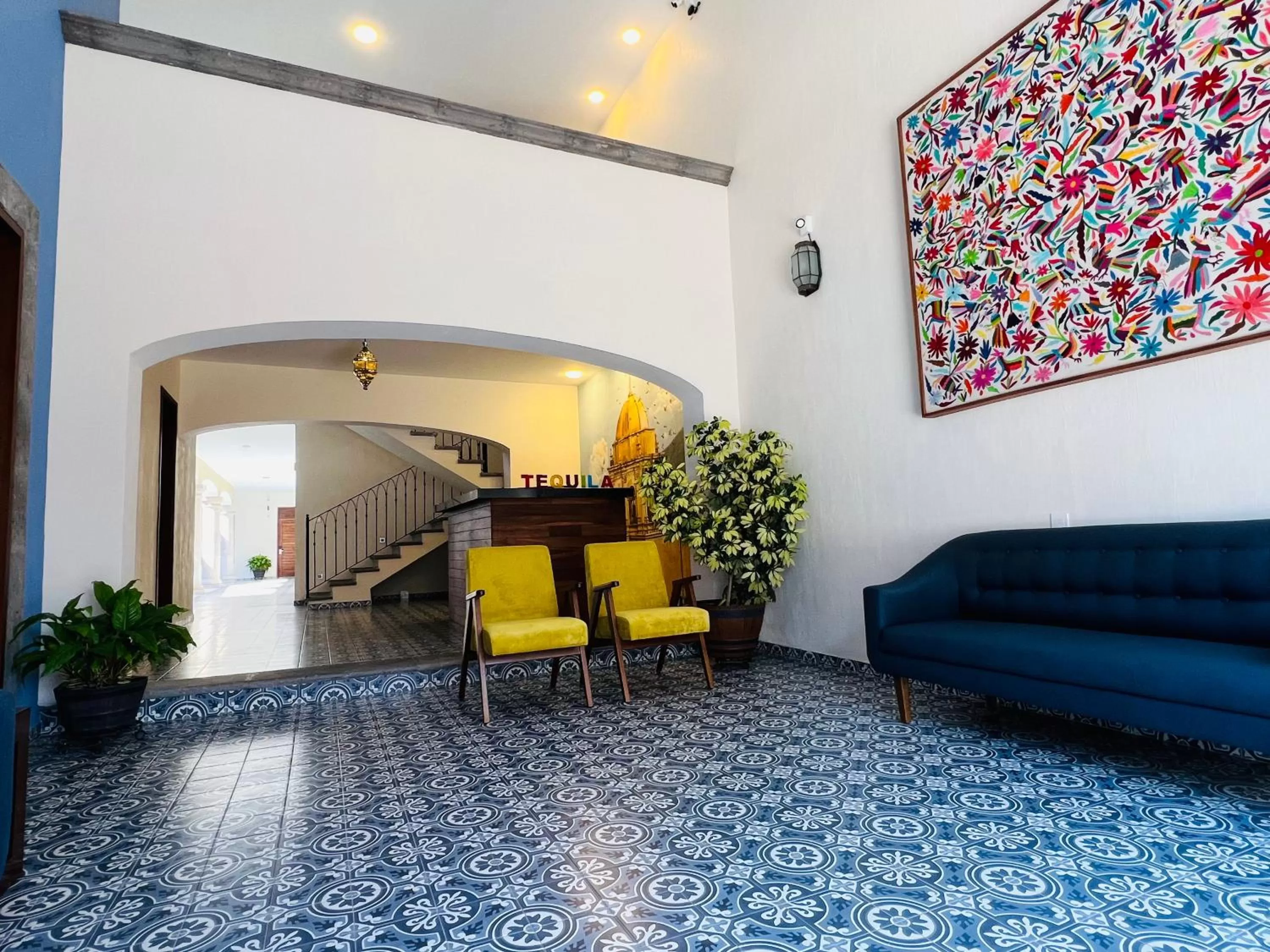 Living room in Casona 1530