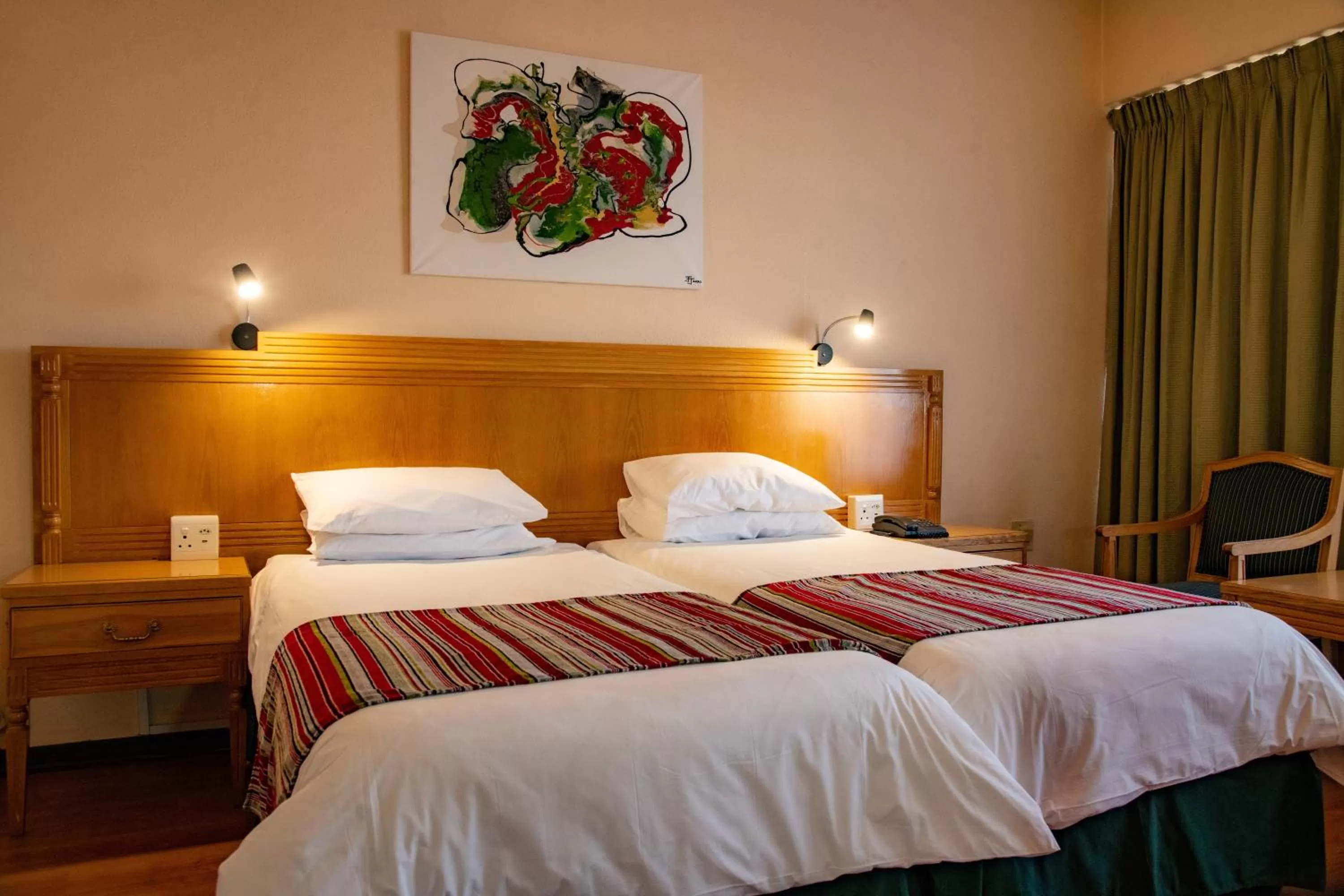 Bed in BON Hotel Bloemfontein Central