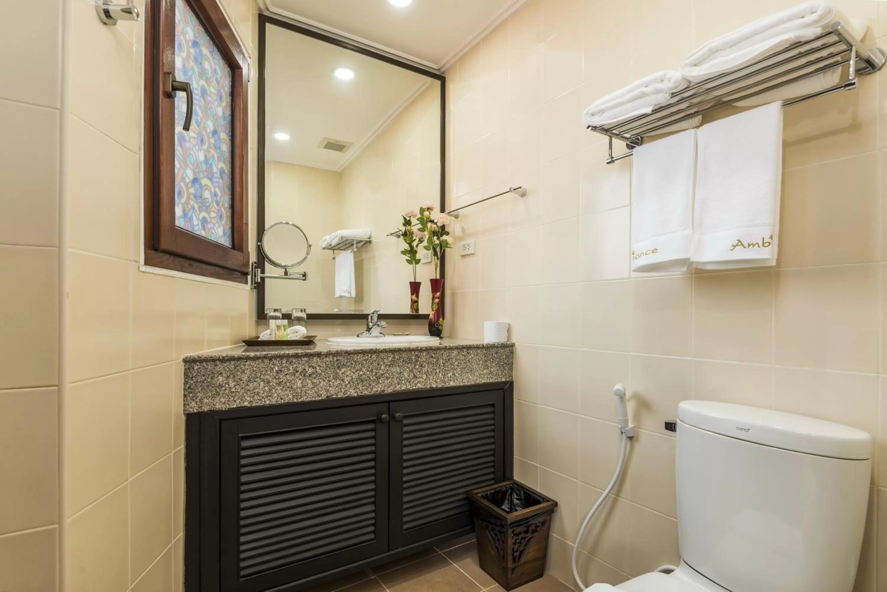 Bathroom in The Ambiance Hotel