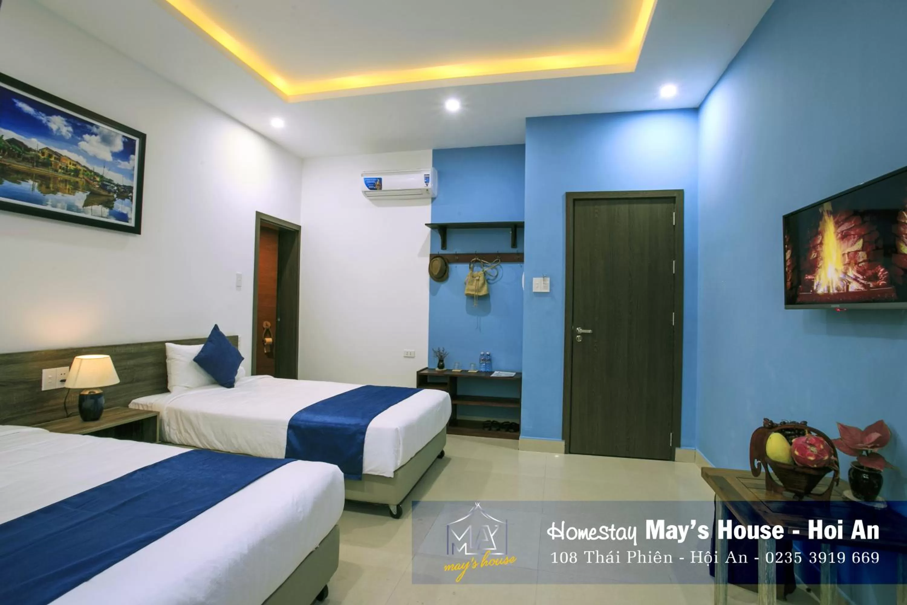 Photo of the whole room in May's House Hoi An