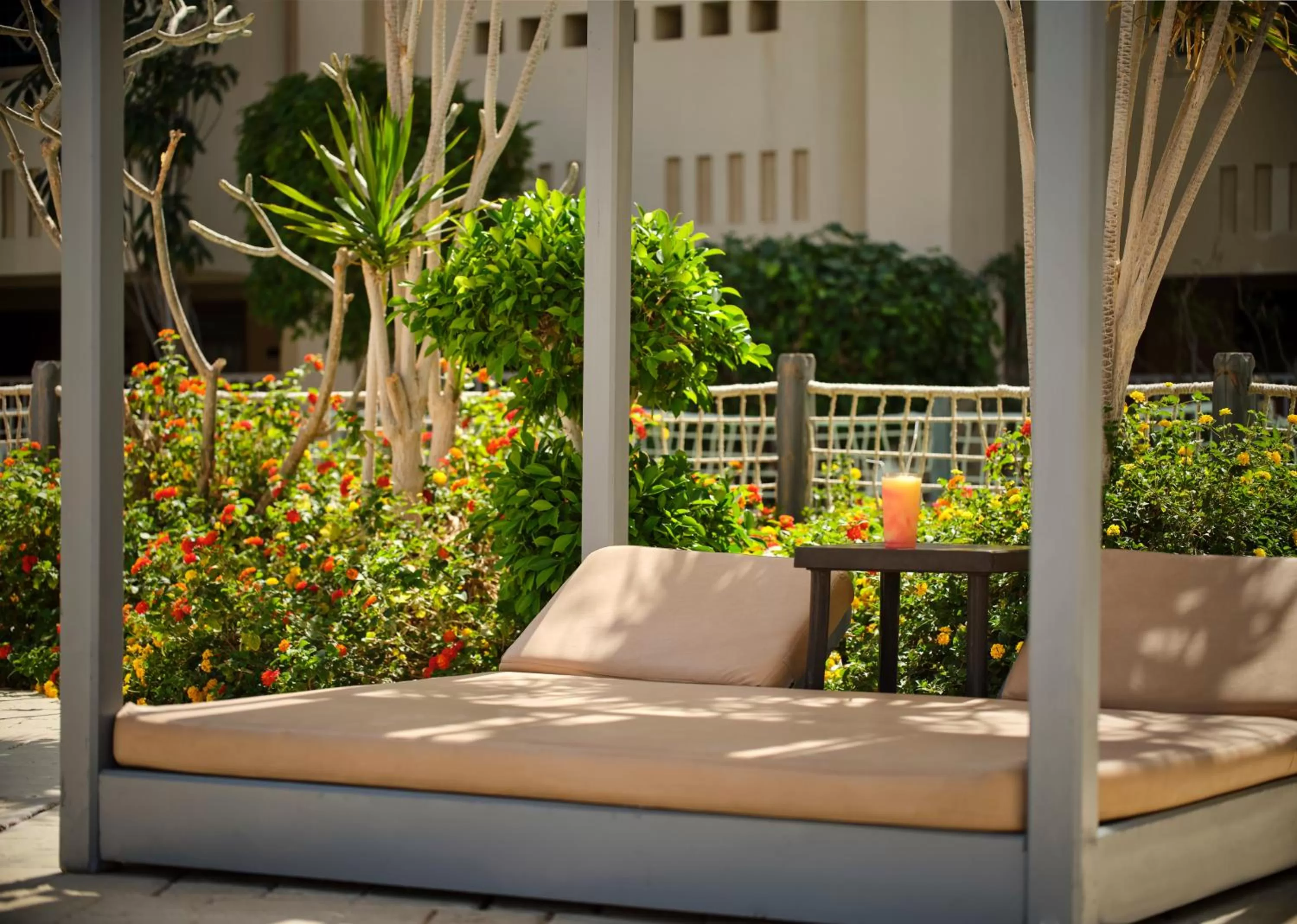Seating area in Coral Sea Waterworld Sharm El Sheikh