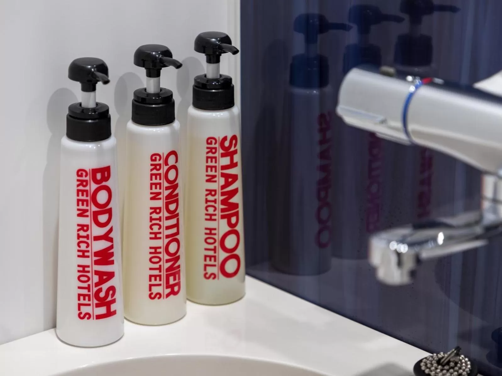 Bathroom in Green Rich Hotel Matsue Station Across - Artificial hot spring Futamata Yunohana
