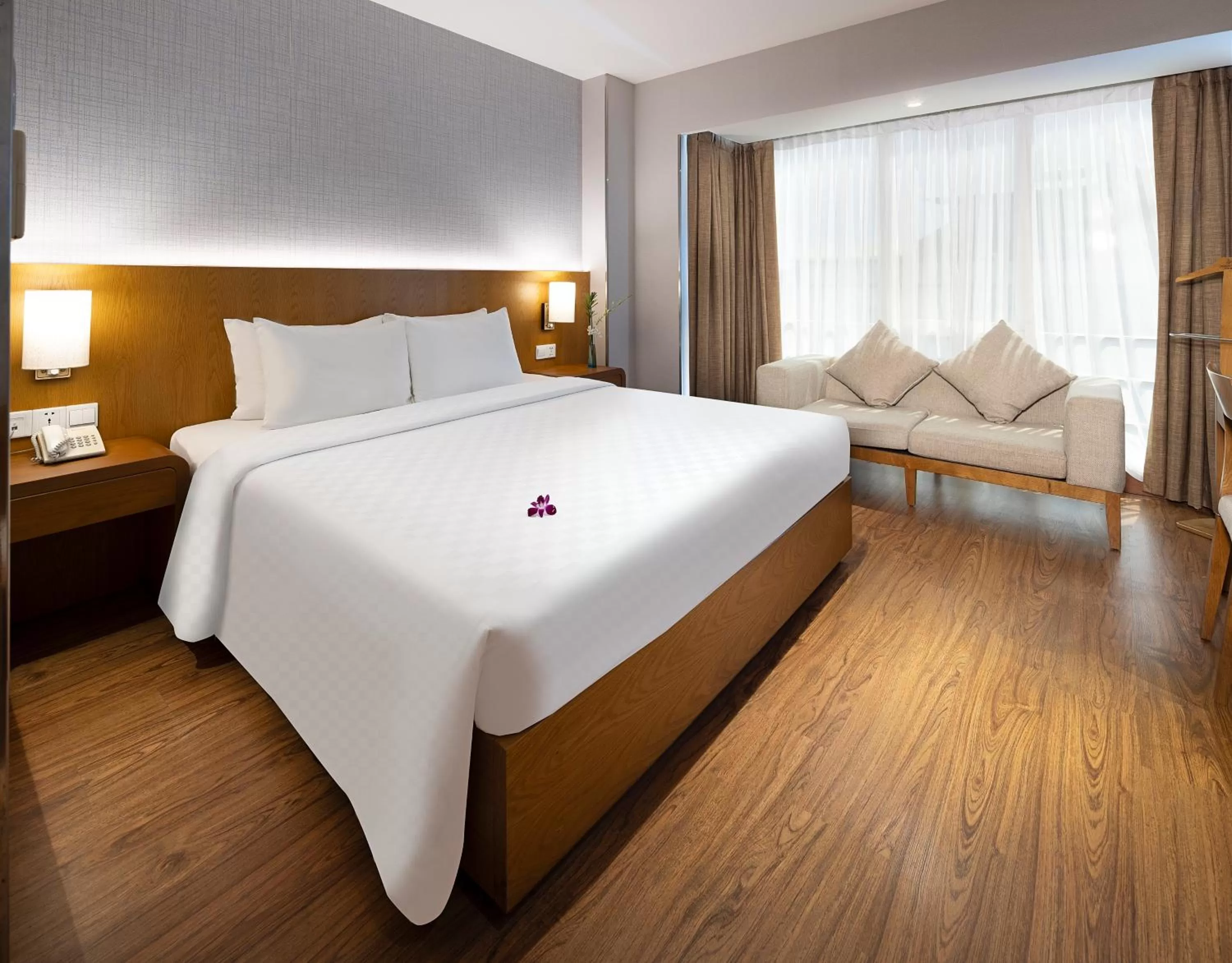 Bed in Harmony Saigon Hotel & Spa