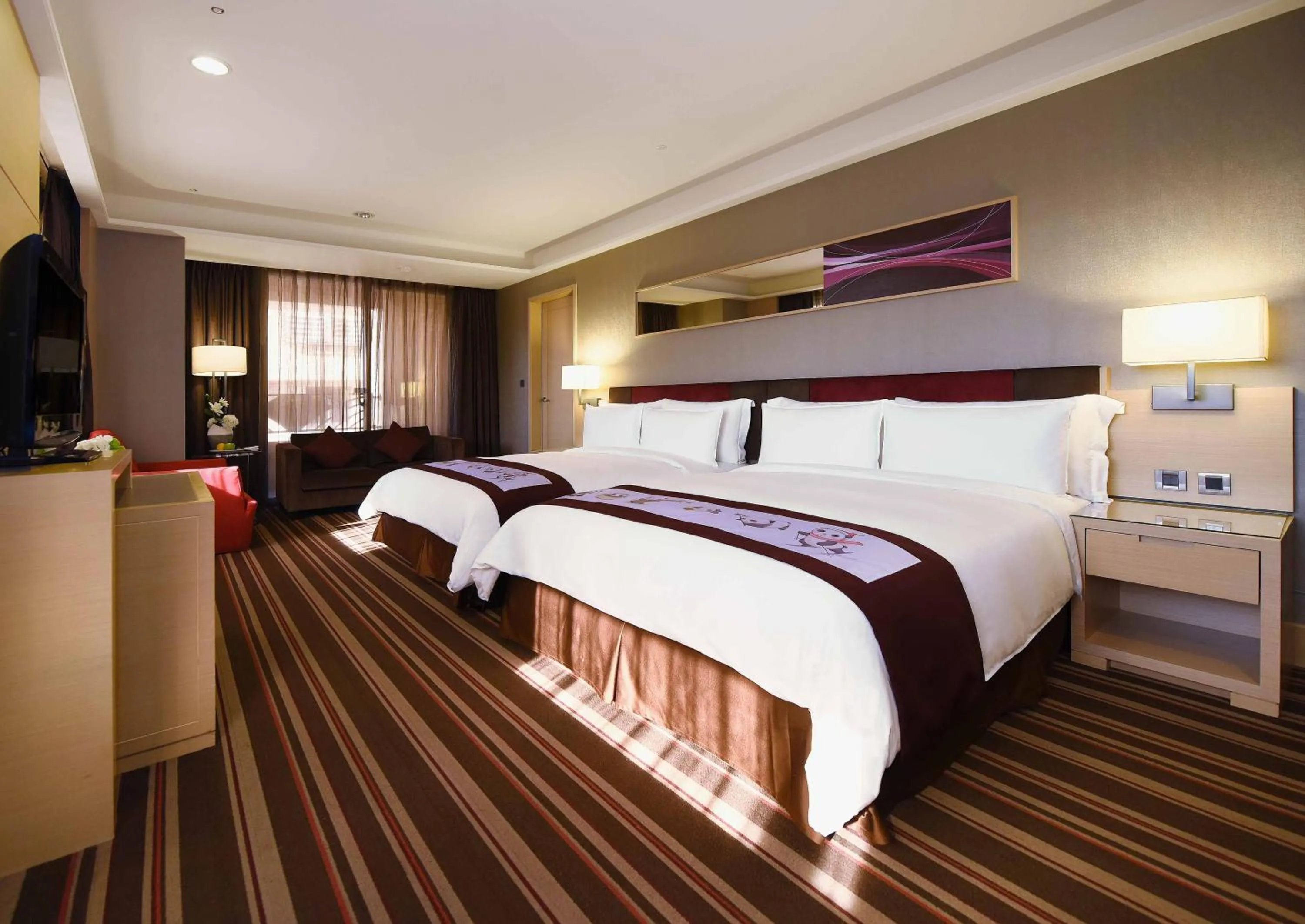 Bed in Fullon Hotel Taipei, East