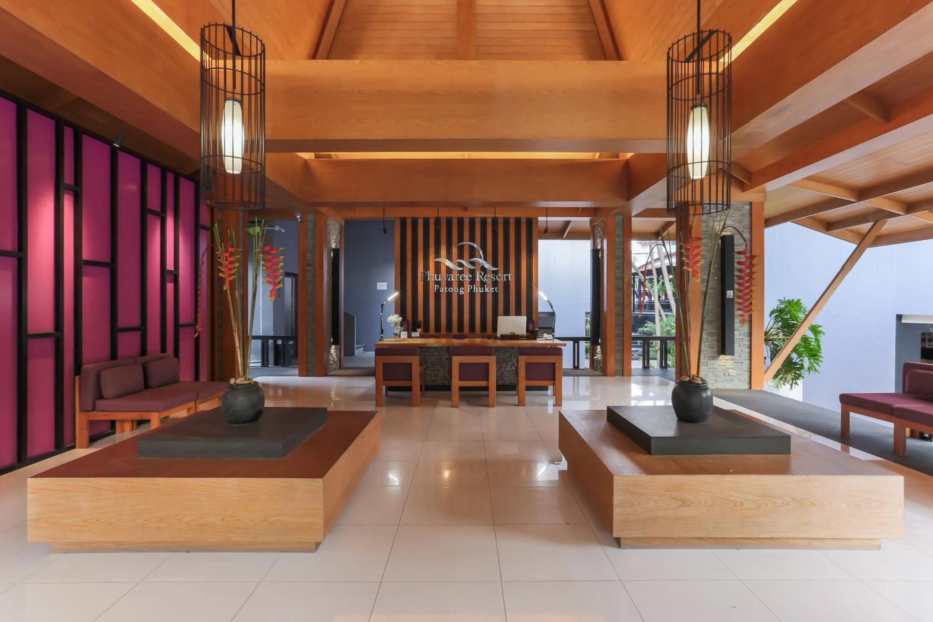 Lobby or reception in Phuvaree Resort