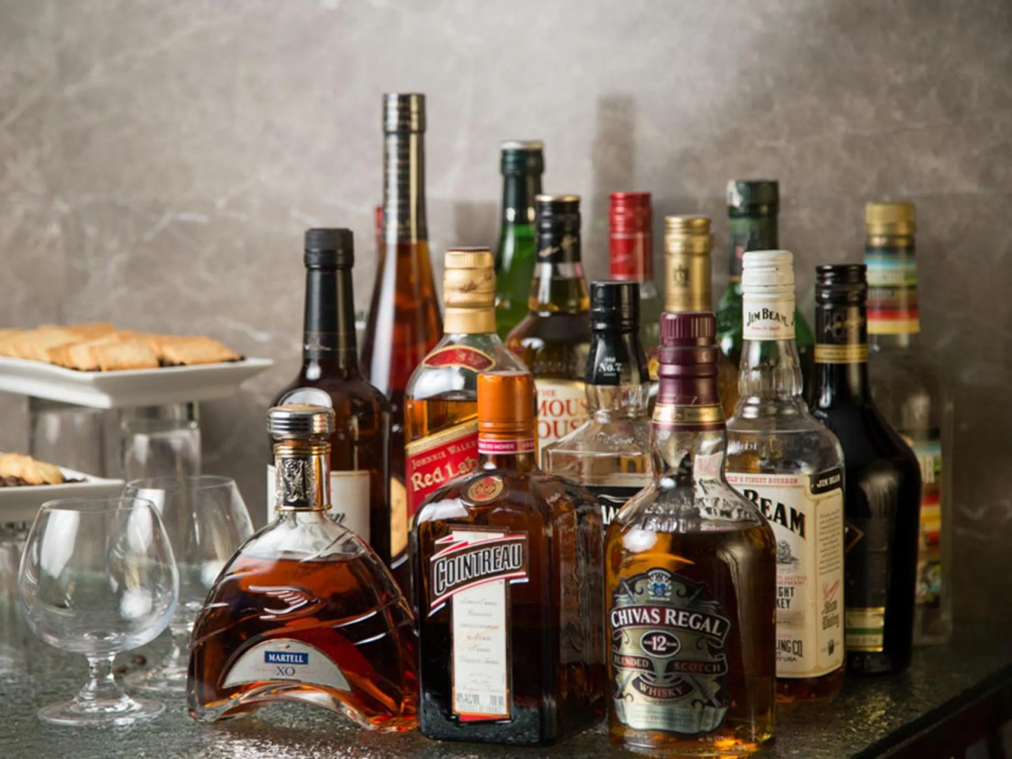 Alcoholic drinks in Wan Yue Grand Skylight Hotel