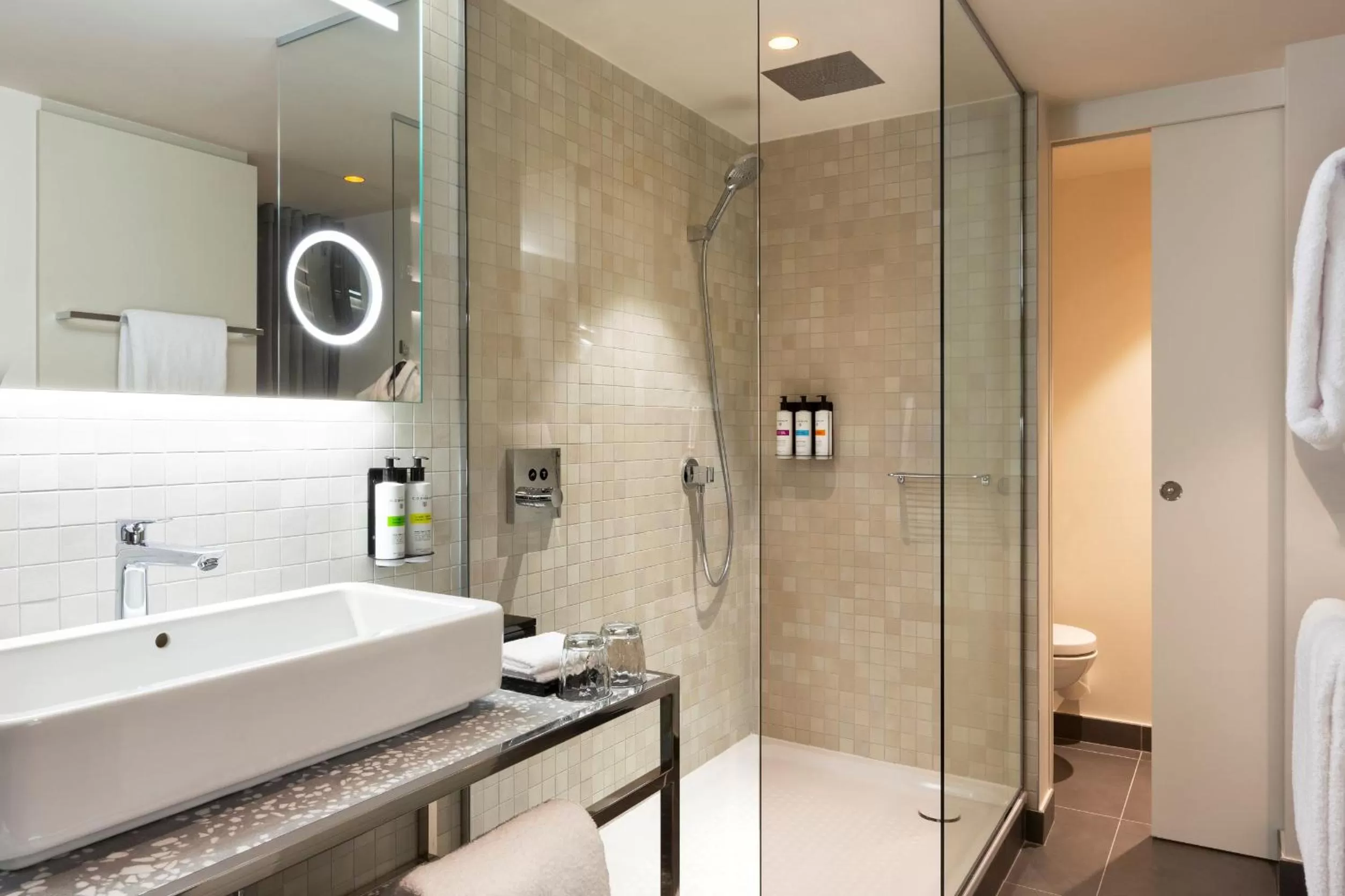 Shower in Pullman Paris Montparnasse