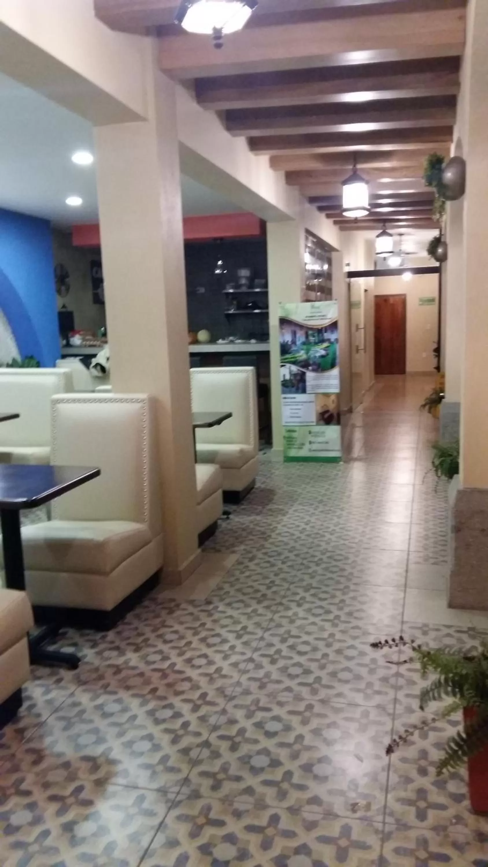 Food and drinks in Hotel La Merced