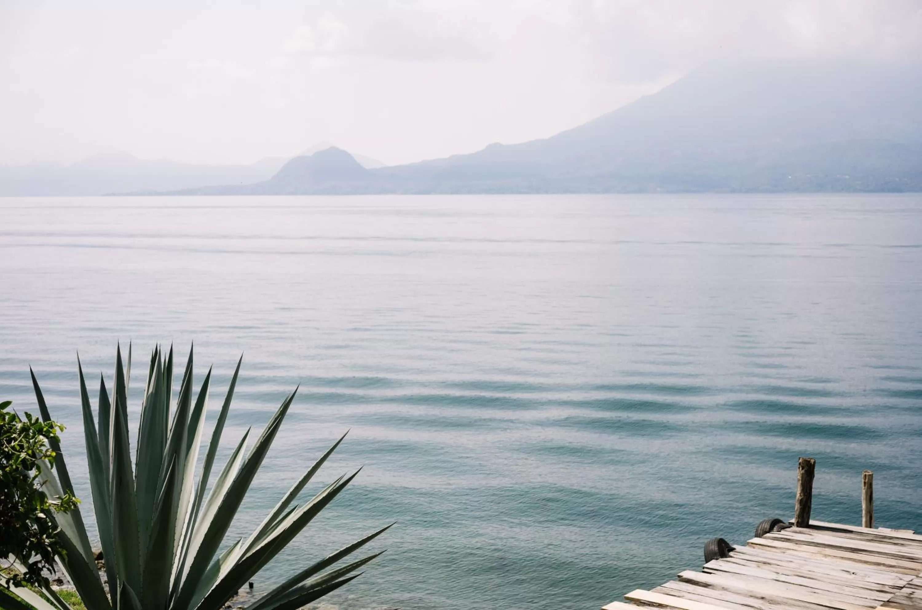 Natural landscape in Anzan Atitlan