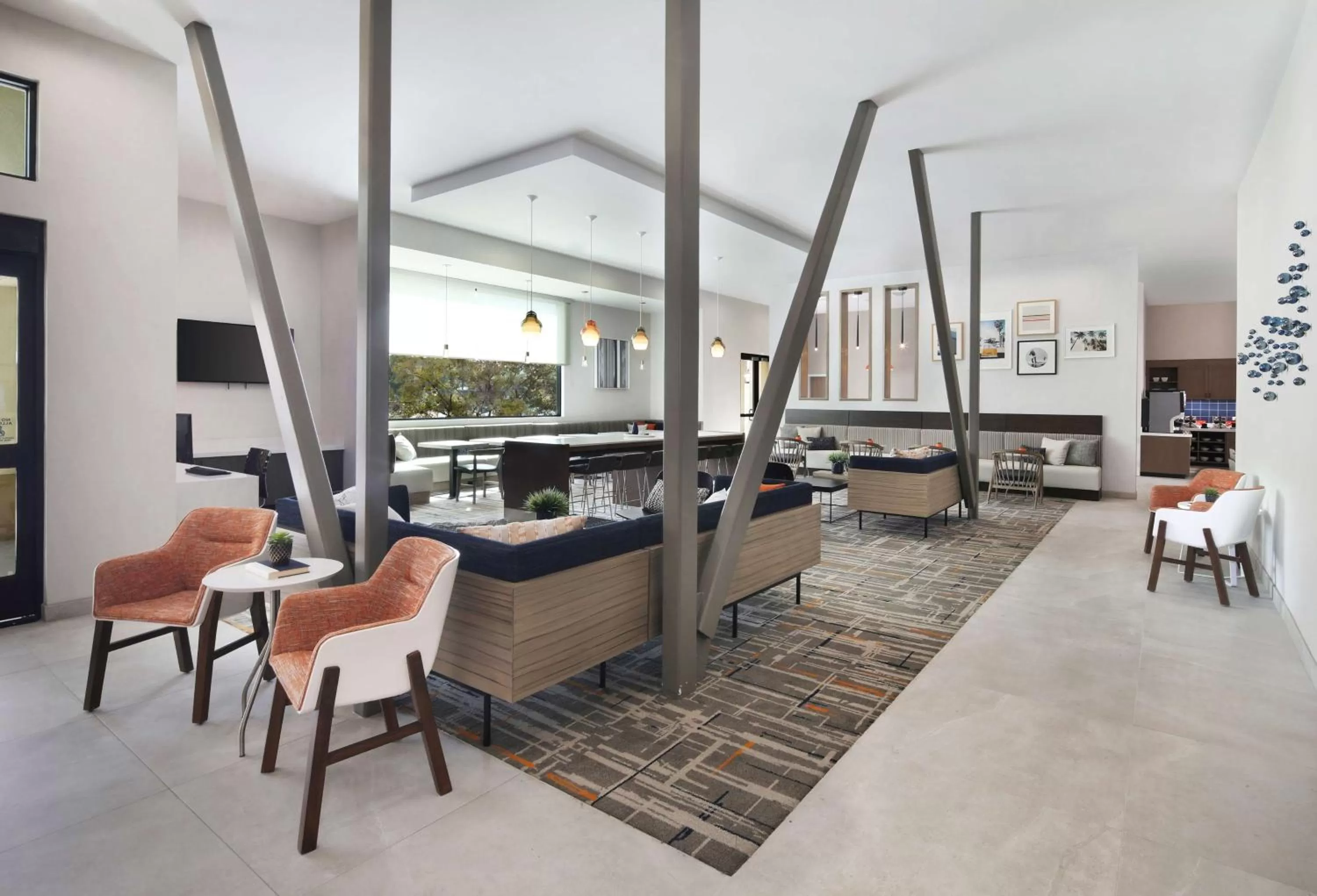 Lobby or reception in Homewood Suites By Hilton San Diego Central