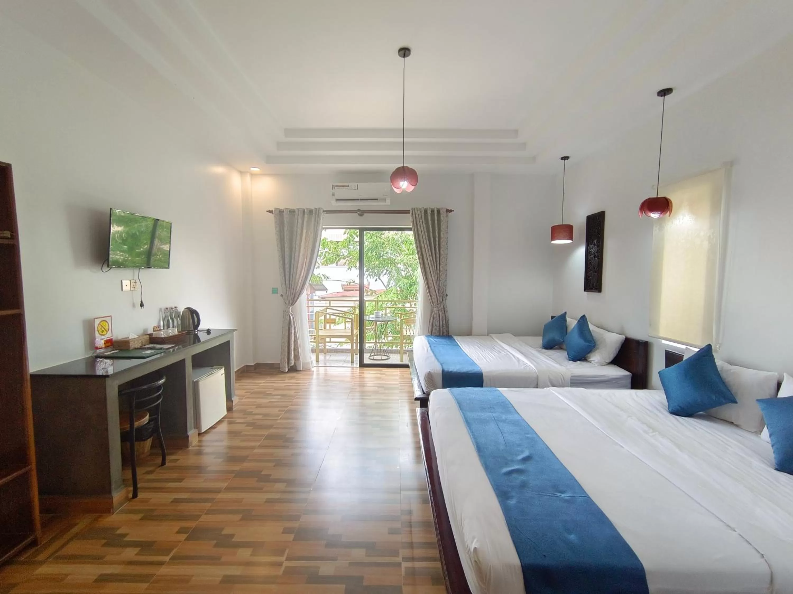 Bed in Nina Angkor Residence