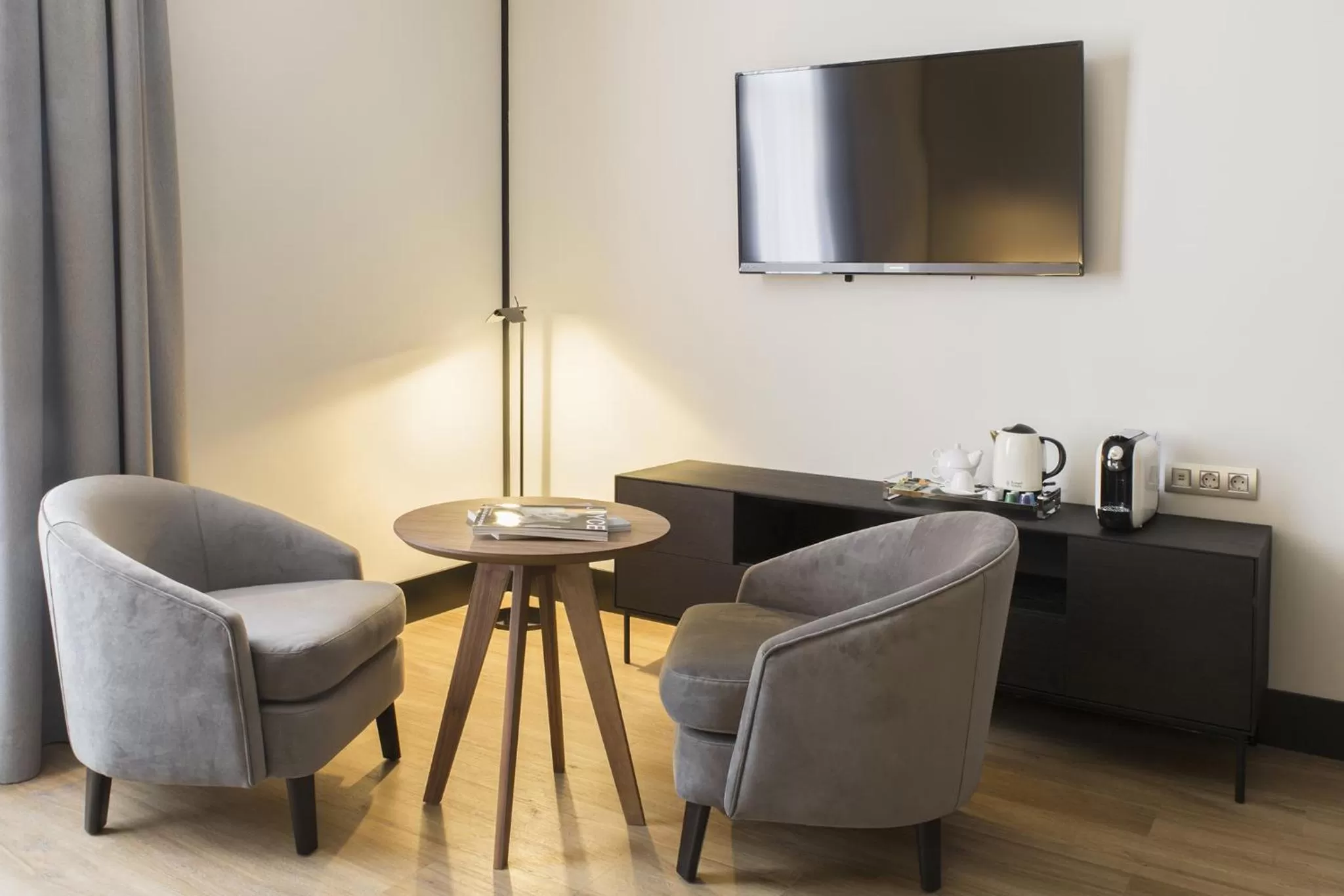 Living room in ICON Embassy