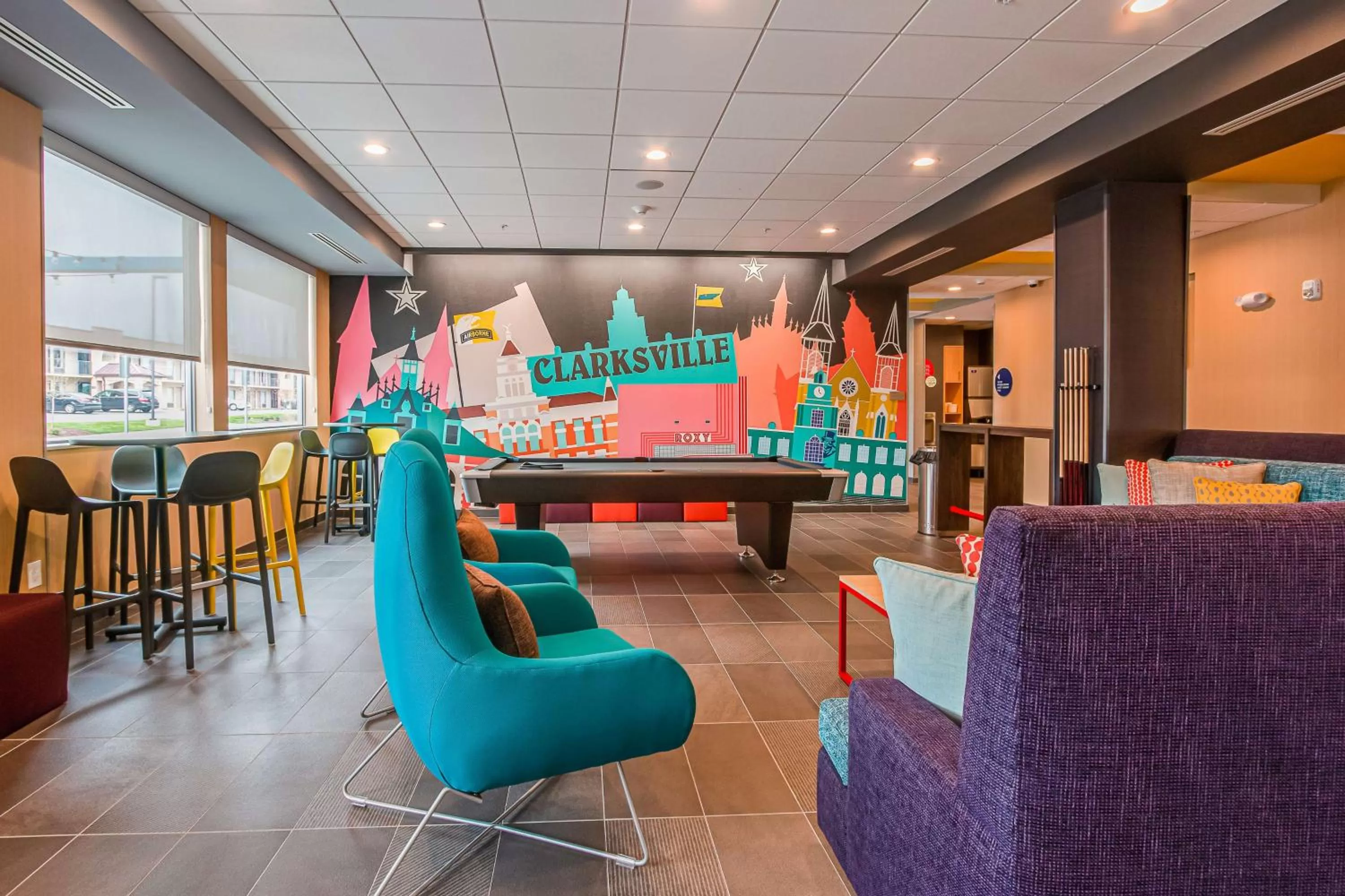 Lobby or reception in TRU By Hilton Clarksville