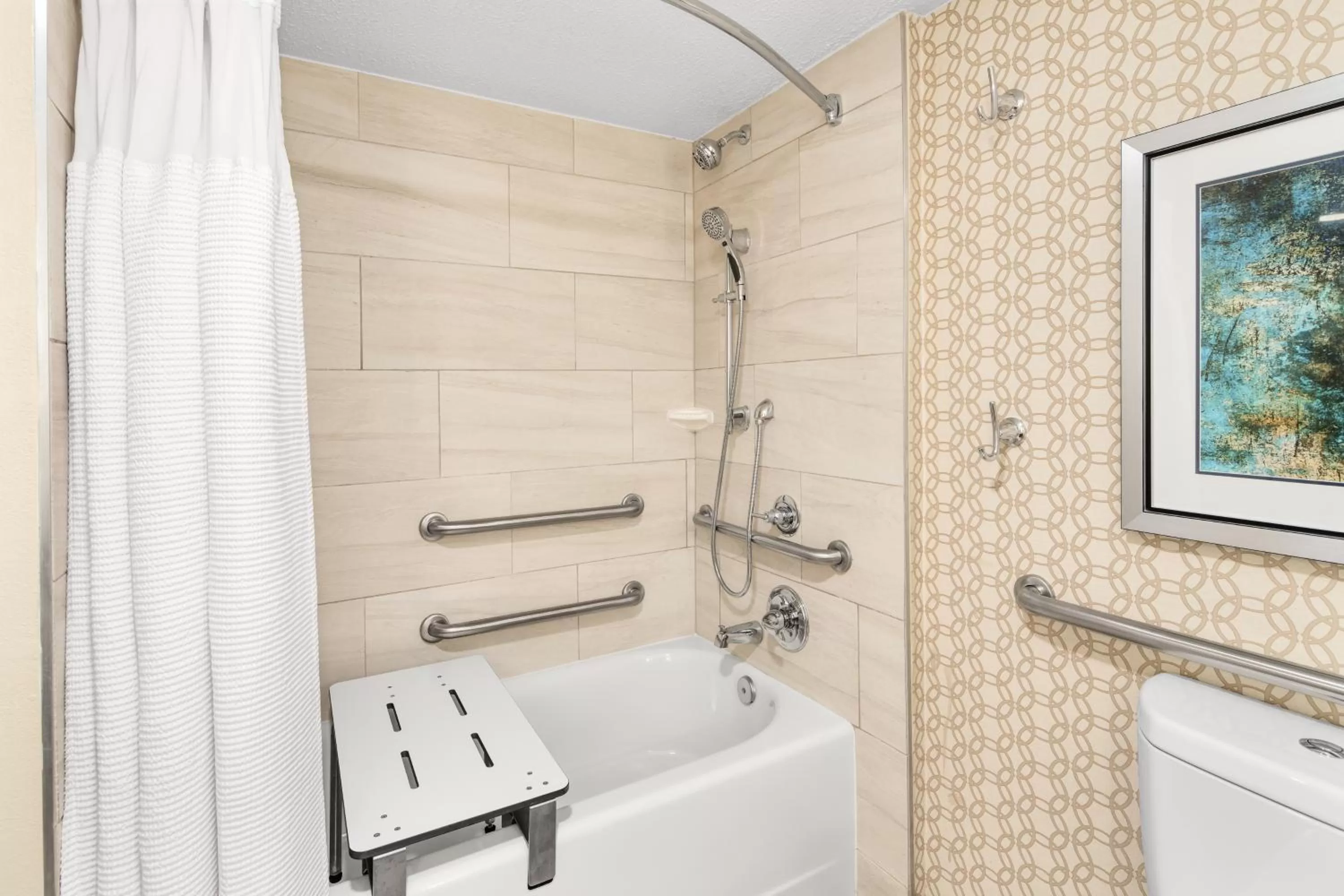 King Room with Bath Tub- Hearing and Disability Accessible/ Non-Smoking in Crowne Plaza Hotel Fort Myers at Bell Tower Shops, an IHG Hotel