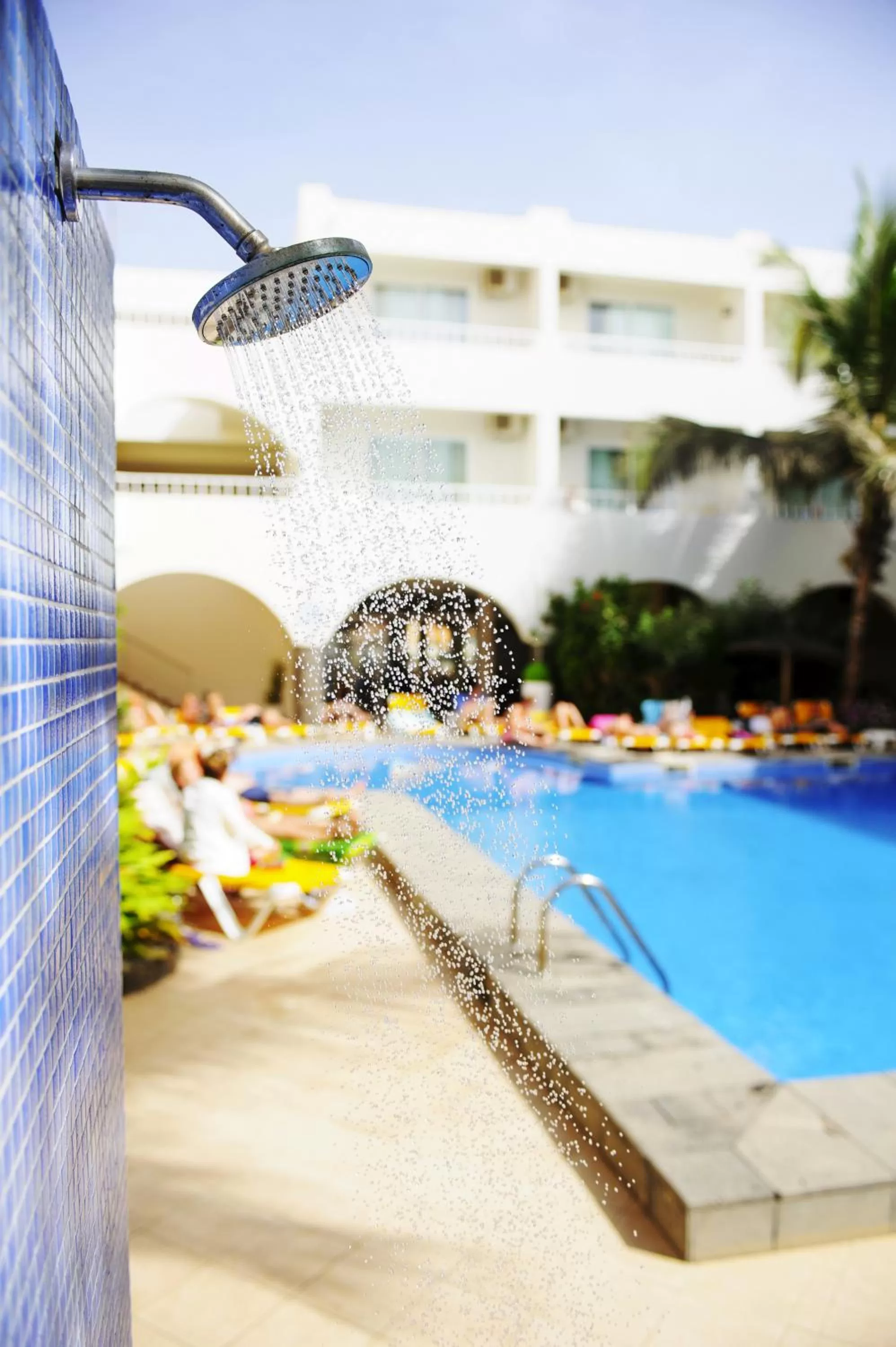 Swimming pool in Ouril Pontao Hotel