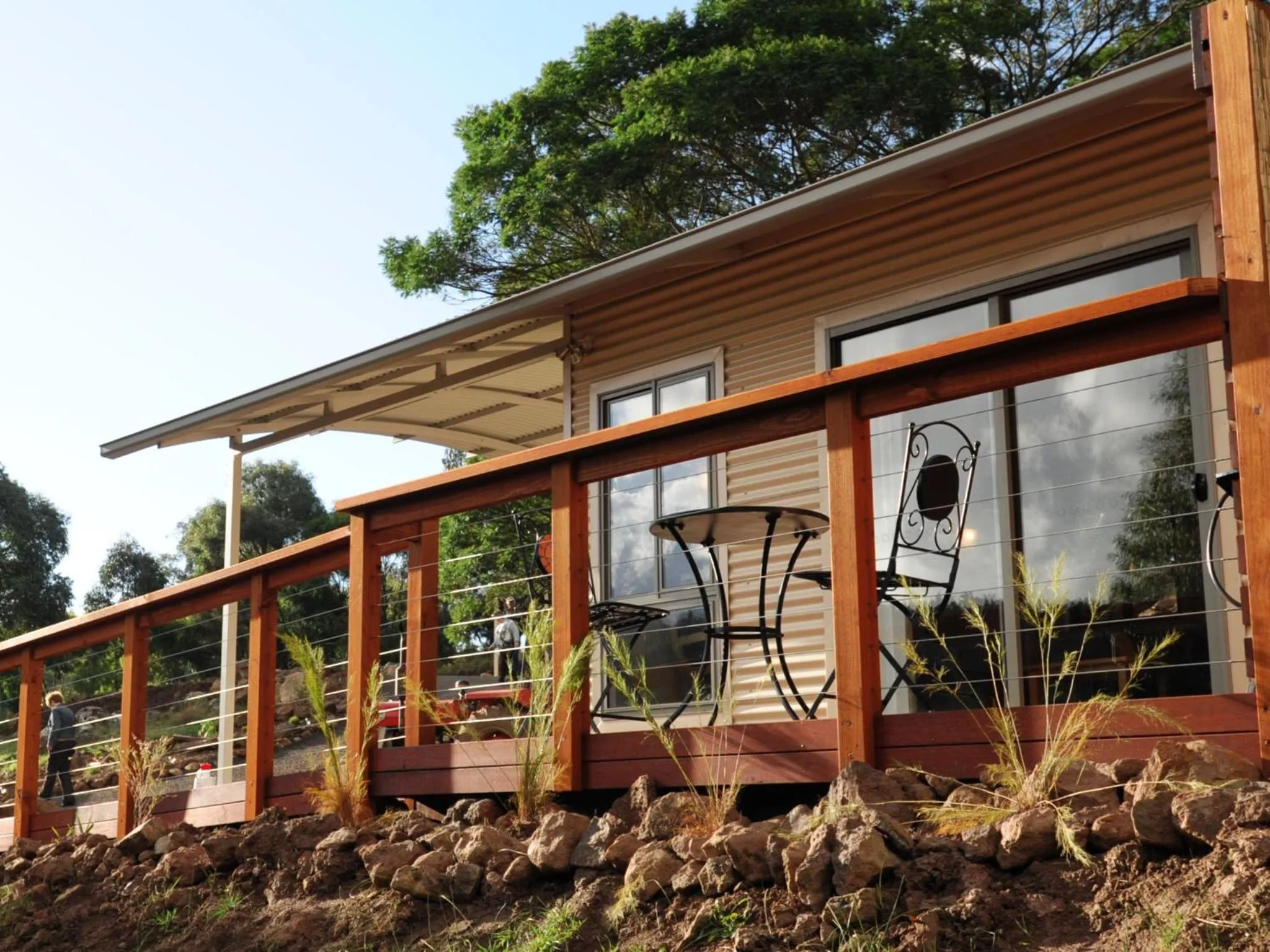 Property building in Gisborne Peak Winery Short Term Stays