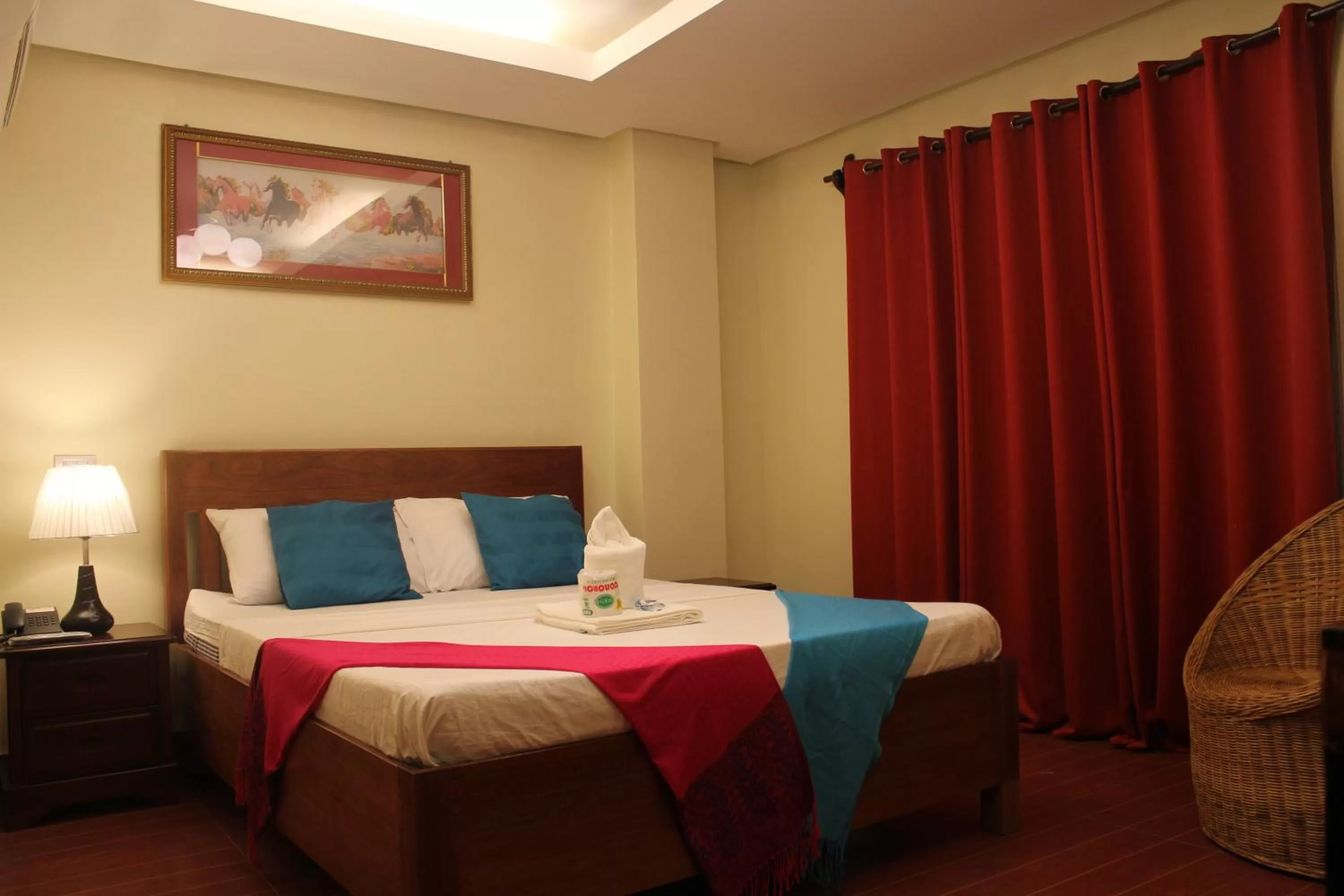 Photo of the whole room, Bed in Aqua Travel Lodge